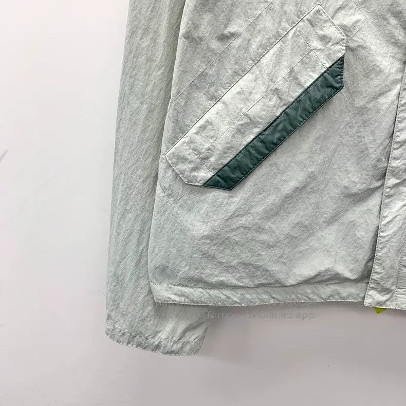Hermes Hermes Teal Cotton Hooded Drawstring Long Sleeve Jacket Wi Size US L / EU 52-54 / 3 - 4 Thumbnail
