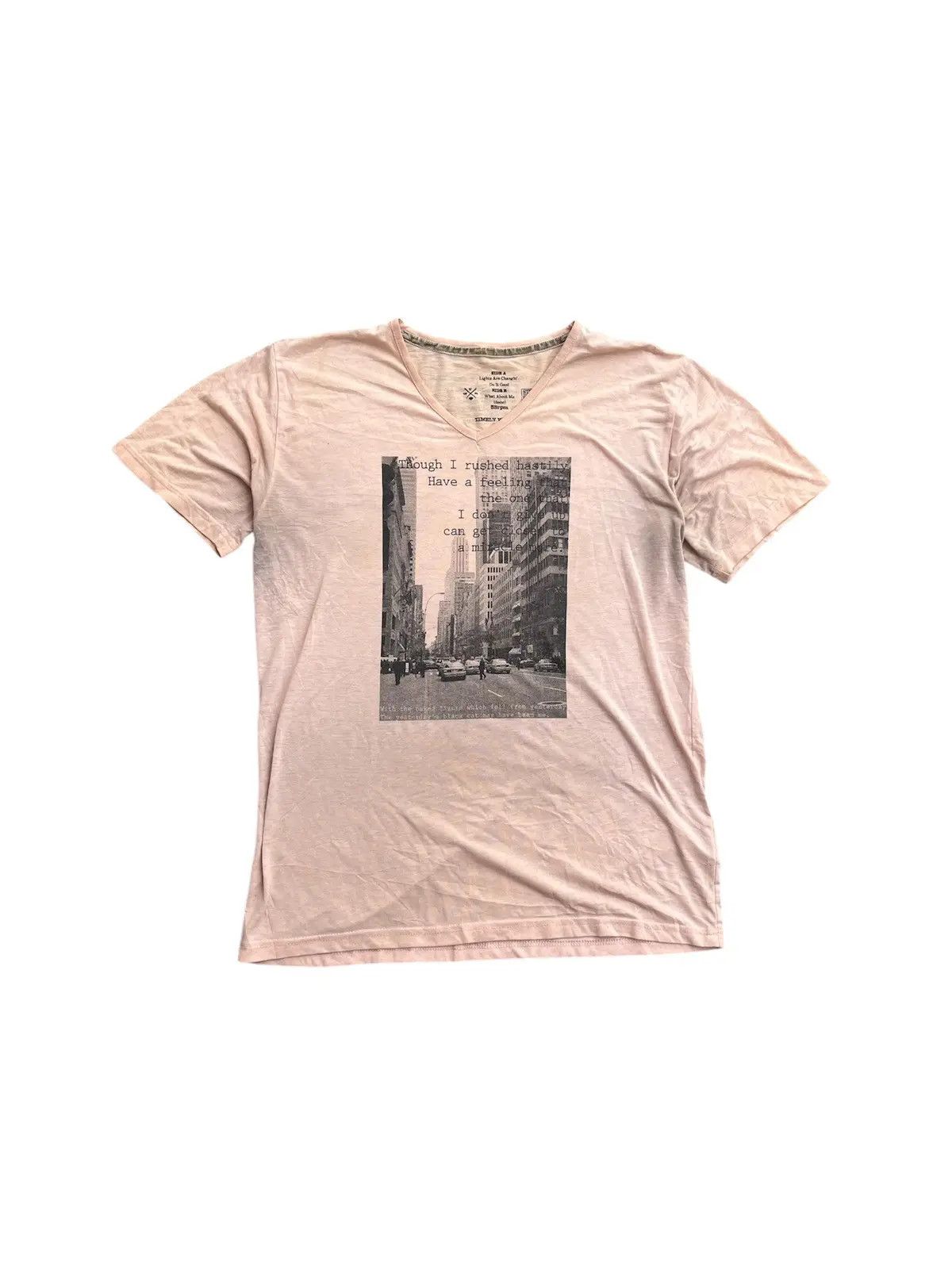 Hysteric Glamour TIMELY WARNING POEM TRACK SHORT TSHIRT Size US S / EU 44-46 / 1 - 1 Thumbnail