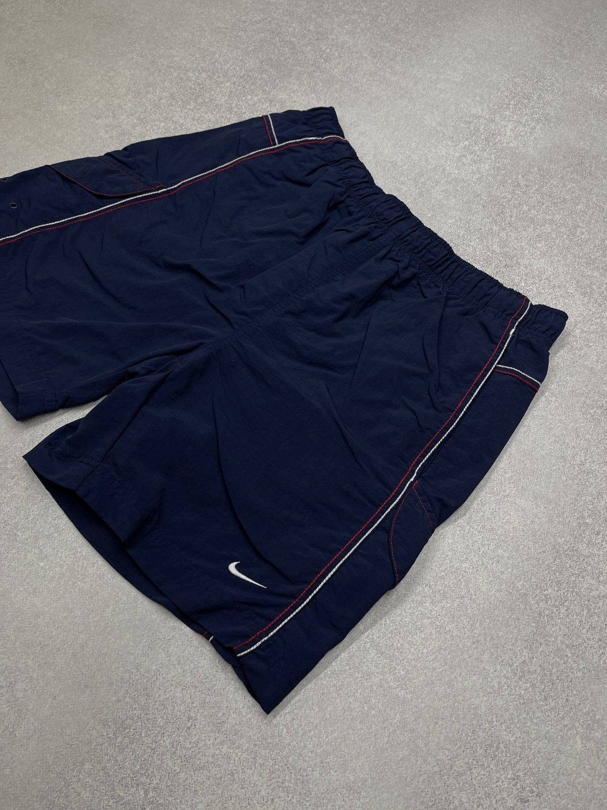 Nike Vintage Nike Nylon Cargo Shorts Navy Drill ACG TECH Size L Size US 34 / EU 50 - 3 Thumbnail