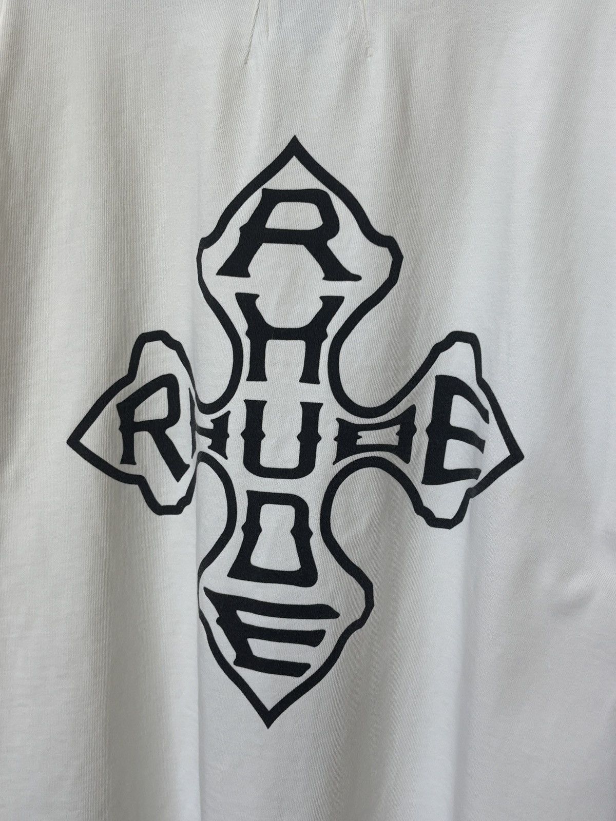 Rhude LONG SLEEVE TEE - BIKER CROSS LOGO Size US XXL / EU 58 / 5 - 6 Thumbnail
