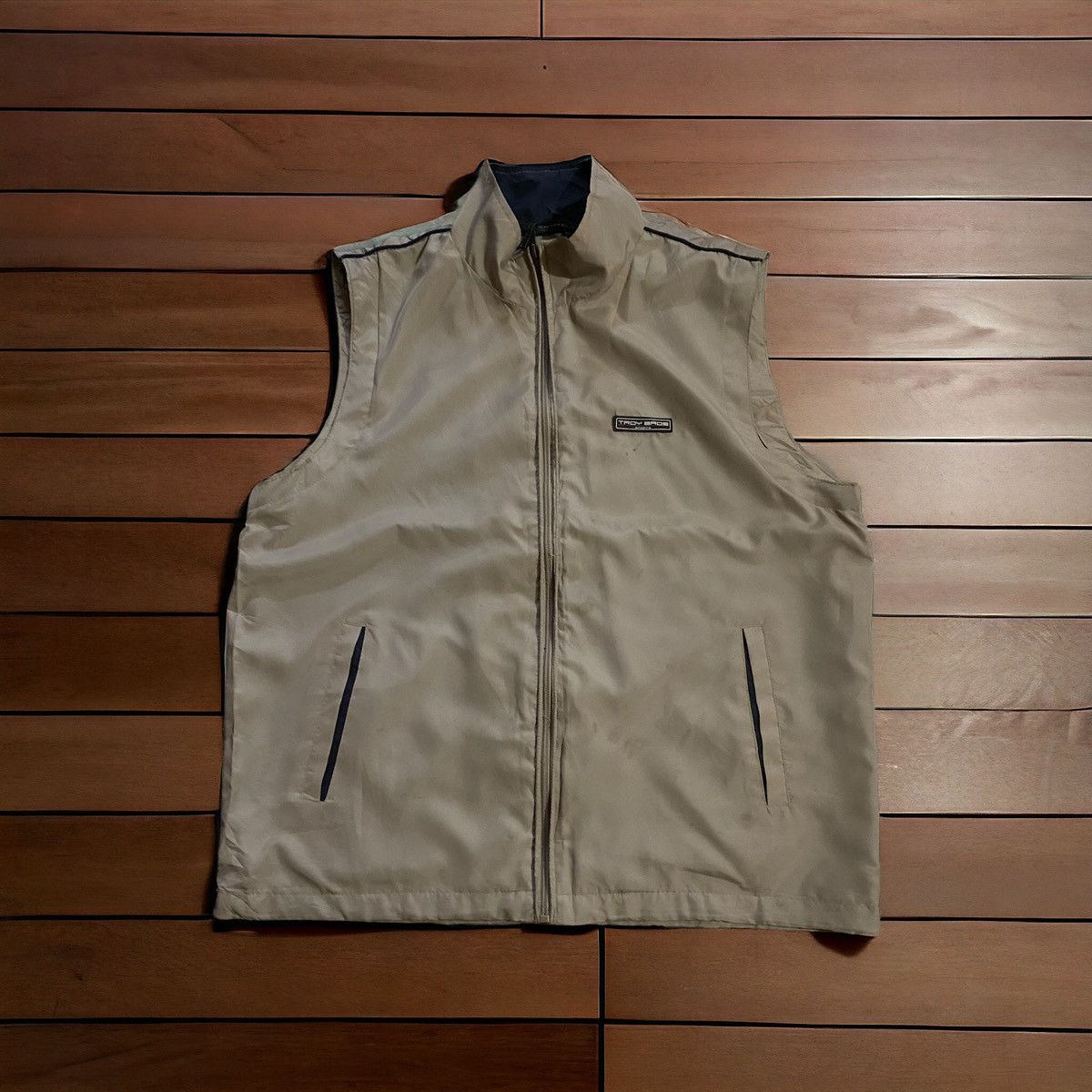 Japanese Brand Vintage Troy Bros Lighting Vest Size US L / EU 52-54 / 3 - 1 Thumbnail
