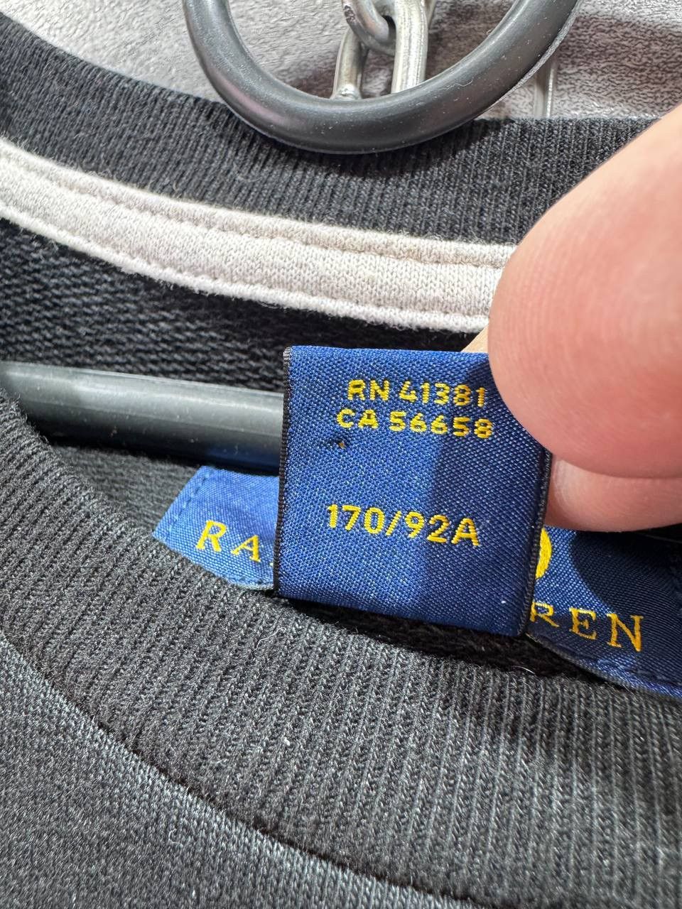 Polo Ralph Lauren POLO Ralph Lauren Men's Cotton Blend Sweatshirt Pullover Size US S / EU 44-46 / 1 - 4 Thumbnail
