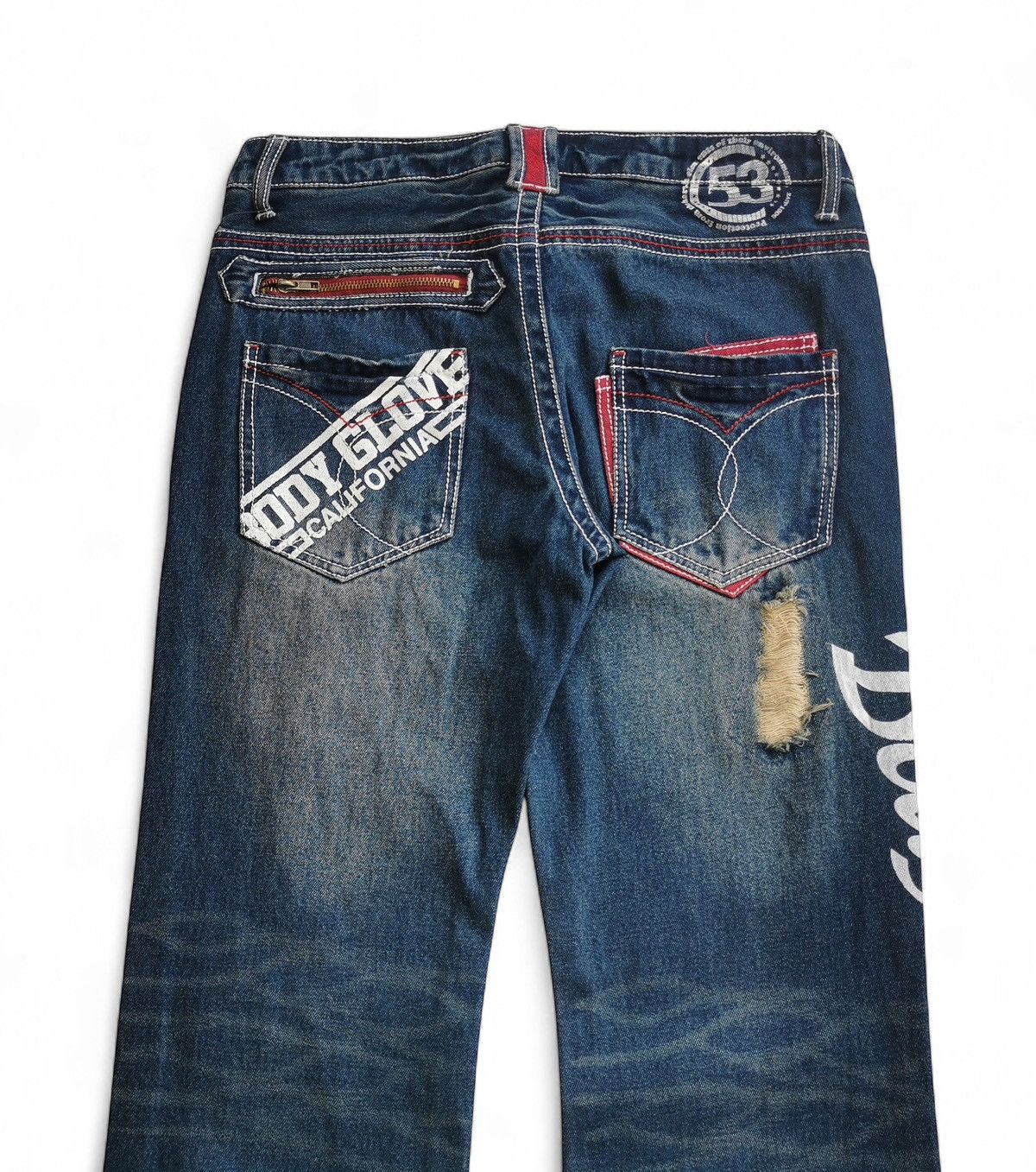 Body Glove 90s Body Glove California Surf Groove Denim Pants Size US 33 - 5 Thumbnail