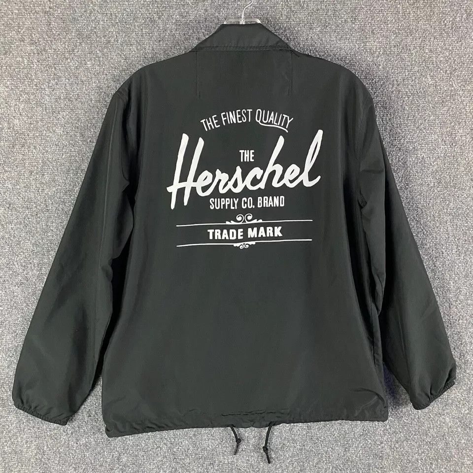 Herschel Supply Co. Herschel Supply Co Windbreaker Jacket Women's Small Snap Size S / US 4 / IT 40 - 8 Thumbnail