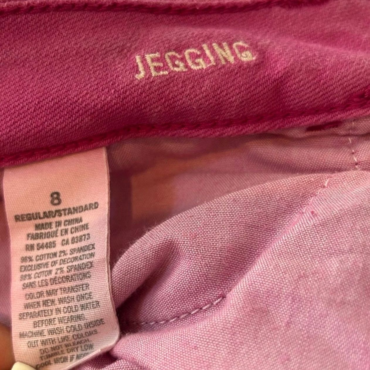 American Eagle Outfitters American Eagle Womens Jeans Bright Purple Low Rise Ankle Zip Jegging Stretch 8 Size 30" / US 8 / IT 44 - 5 Thumbnail