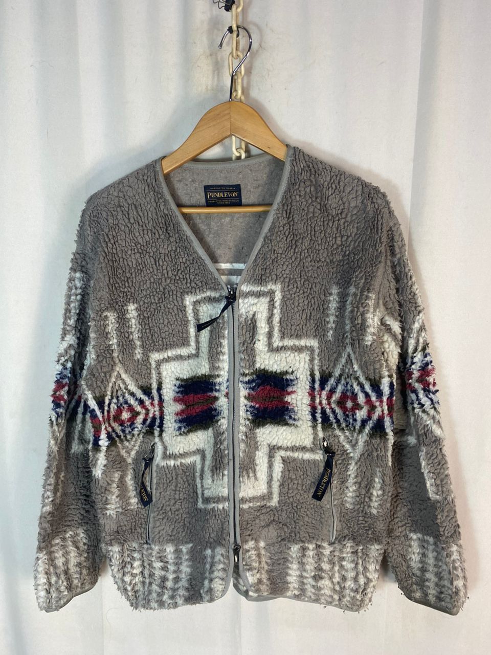 Beams Plus × Native × Pendleton Native American fullprint fleece jacket by Pendleton x beams Size US M / EU 48-50 / 2 - 18 Thumbnail