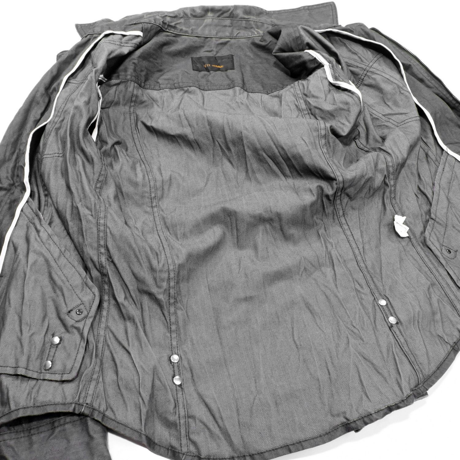 Tete Homme TÊTE HOMME BLACK DENIM JACKET Size US M / EU 48-50 / 2 - 7 Thumbnail