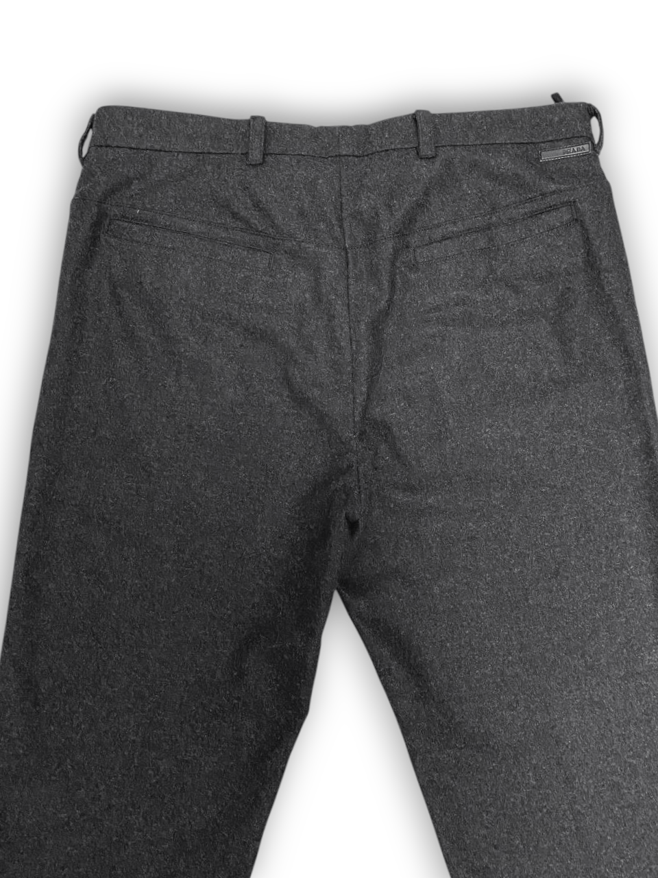 Prada PRADA Logo Wool Dress Classic Suit Grey Trousers Pants Size US 32 / EU 48 - 4 Thumbnail