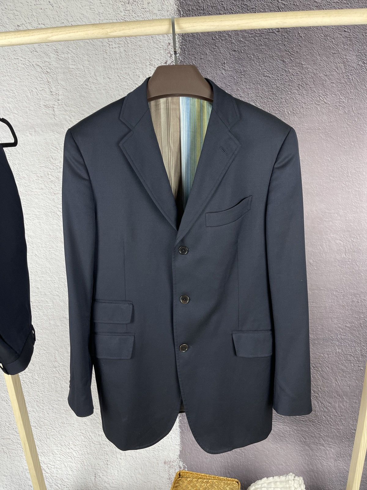 Etro ETRO Milano Wool Suit size 42R US / 52 EU Size 42R - 5 Thumbnail
