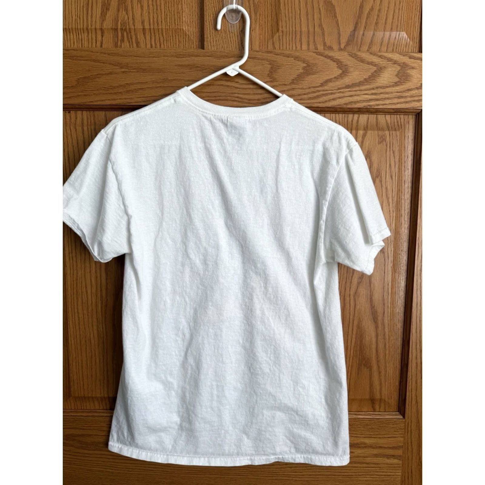 Delta VINTAGE Looney Toones Shirt Unisex Medium White 100% Cotton Bugs bunny Willy Coyote Cartoon Size US M / EU 48-50 / 2 - 2 Thumbnail