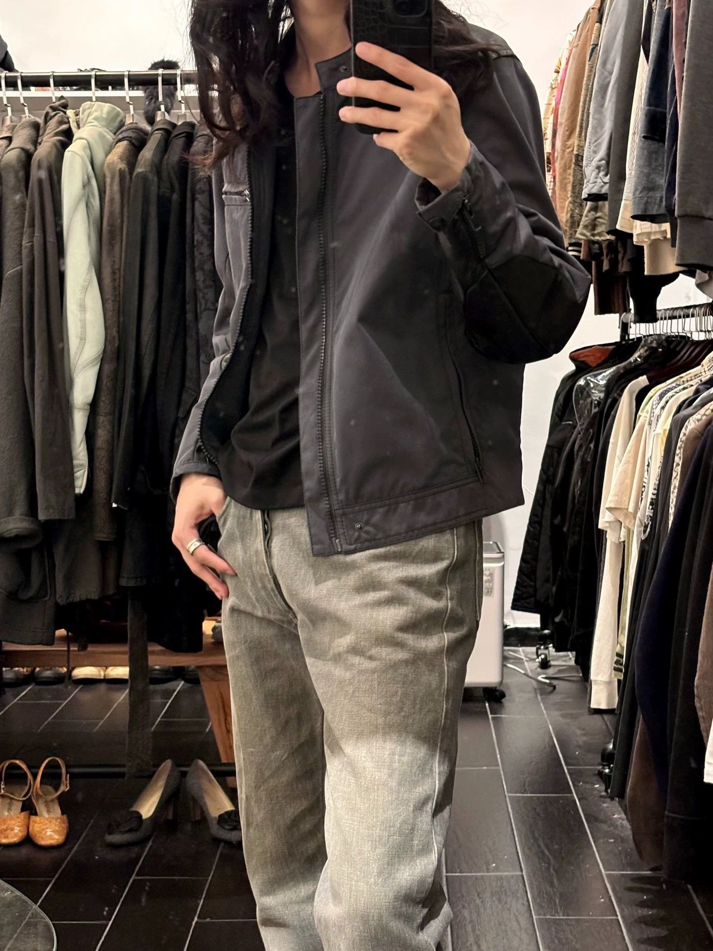 Maison Margiela Maison Margiela 2011 Panelled Biker Jacket 46 Size US S / EU 44-46 / 1 - 2 Thumbnail