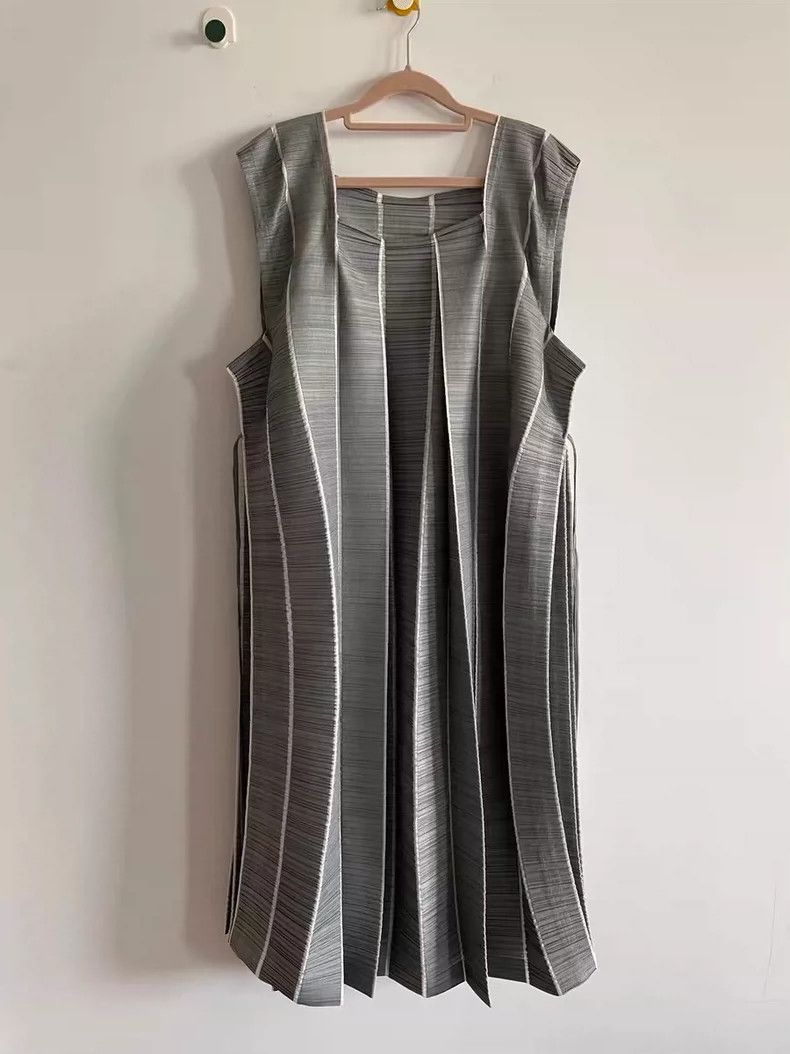 Issey Miyake Issey Miyake Bamboo joint dress Size XXL / US 16-18 / IT 52-54 - 1 Thumbnail