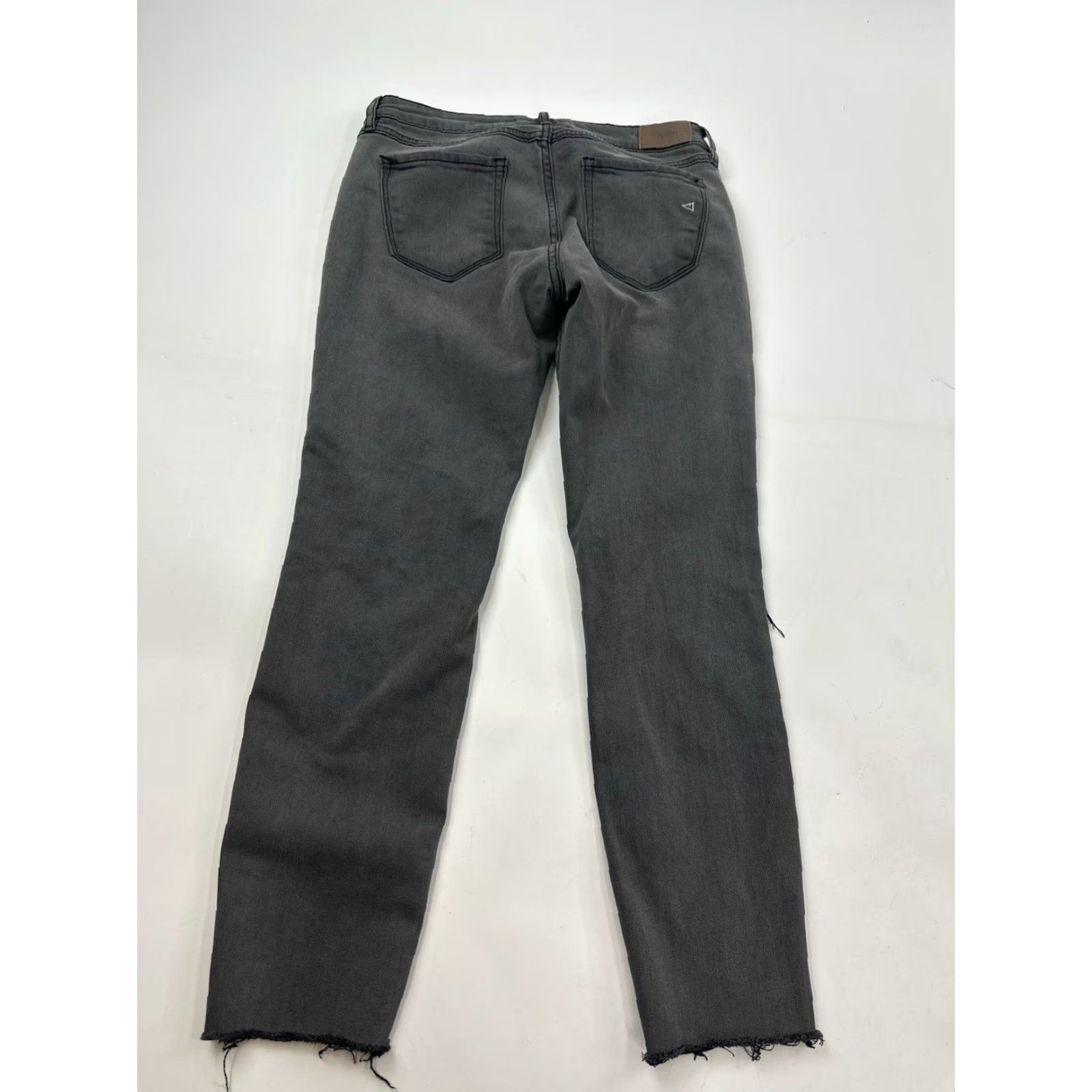 Vintage Hidden Jeans 28 Gray Skinny Mid Rise Zip Zipper Cotton Blend Denim 90s Bohemian Distressed Regular Women Jeans Style Slim Size 28" / US 6 / IT 42 - 2 Thumbnail