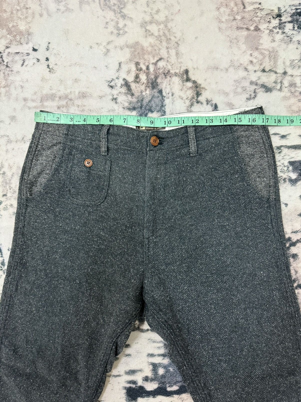 Edition Japan × Japanese Brand Mc Apache Fabrique Au Japon Wool Casual Pants Size US 34 / EU 50 - 13 Thumbnail