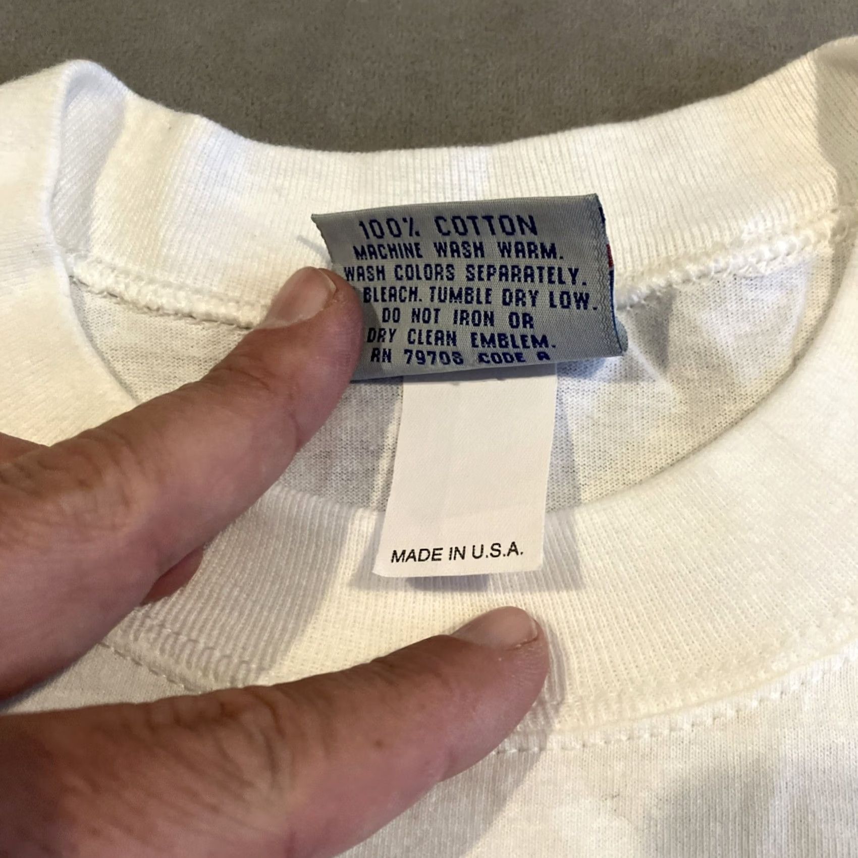 Vintage VINTAGE The Game Shirt Mens XL White RARE NWT HOFSTRA LACROSSE Embroidered Modell Size US XL / EU 56 / 4 - 5 Thumbnail