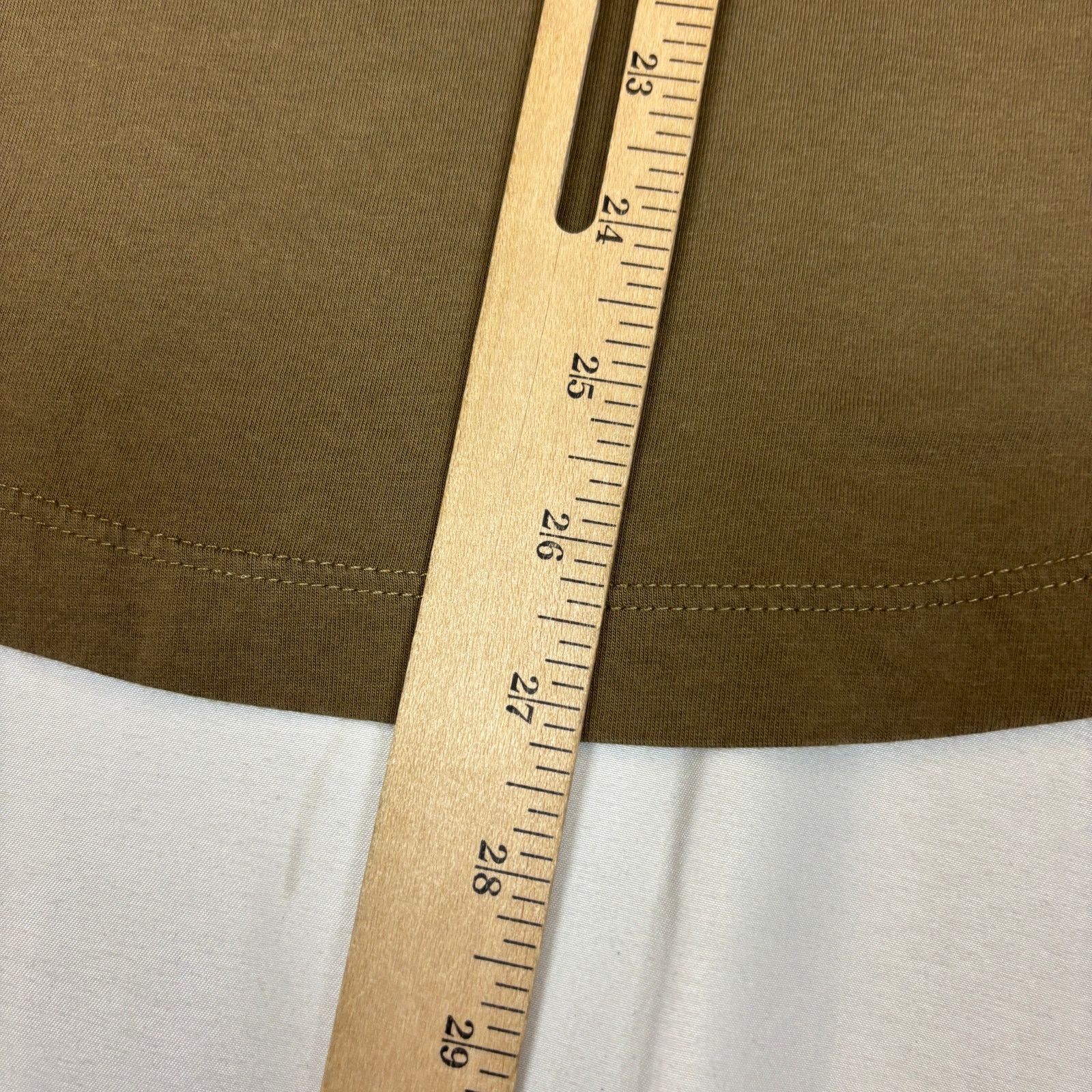 Buck Mason Buck Mason Curved Hem Slub Cotton Short Sleeve T Shirt S Size US S / EU 44-46 / 1 - 5 Thumbnail
