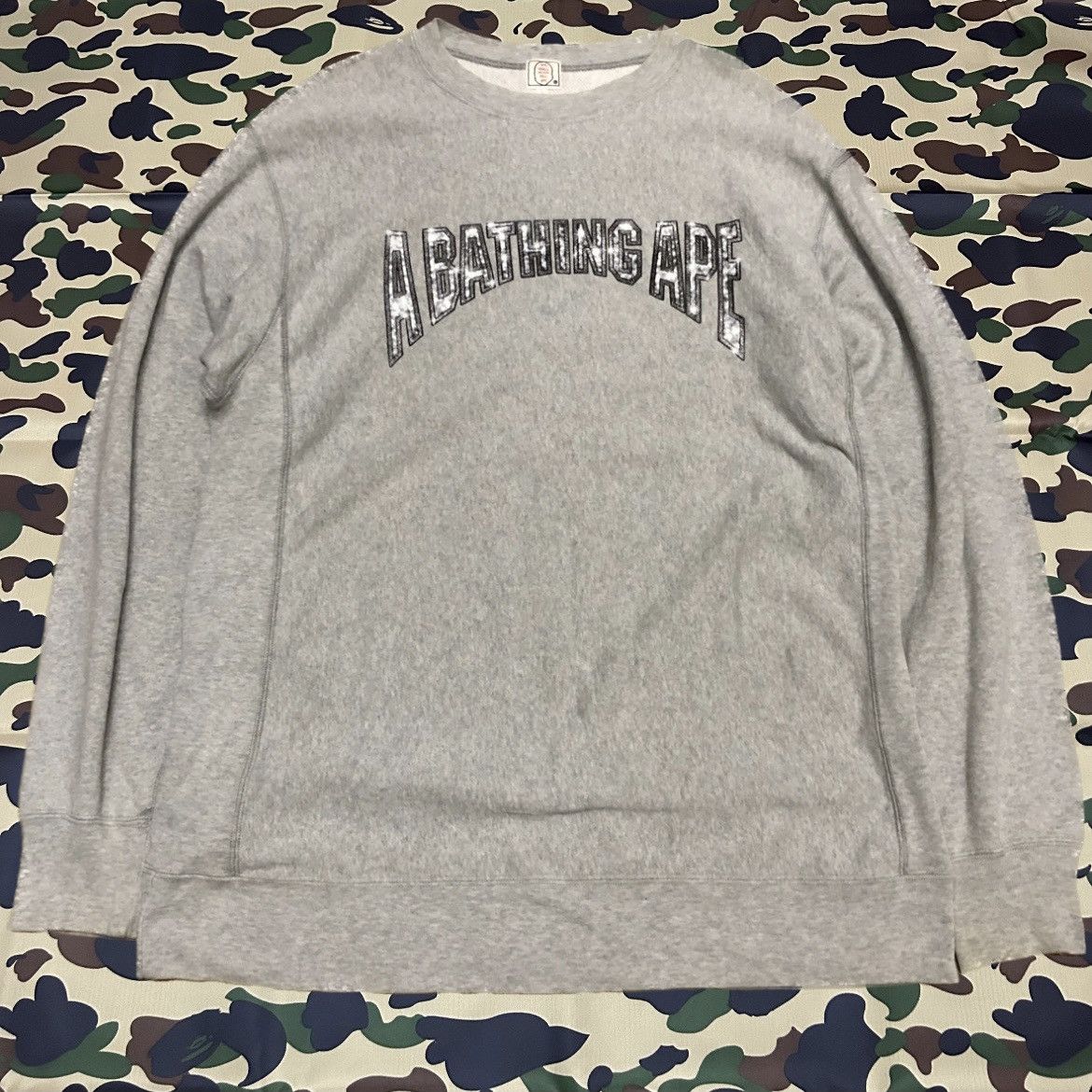 Bape Bape Vintage Cash Money Record Sweatshirt Size US L / EU 52-54 / 3 - 1 Thumbnail