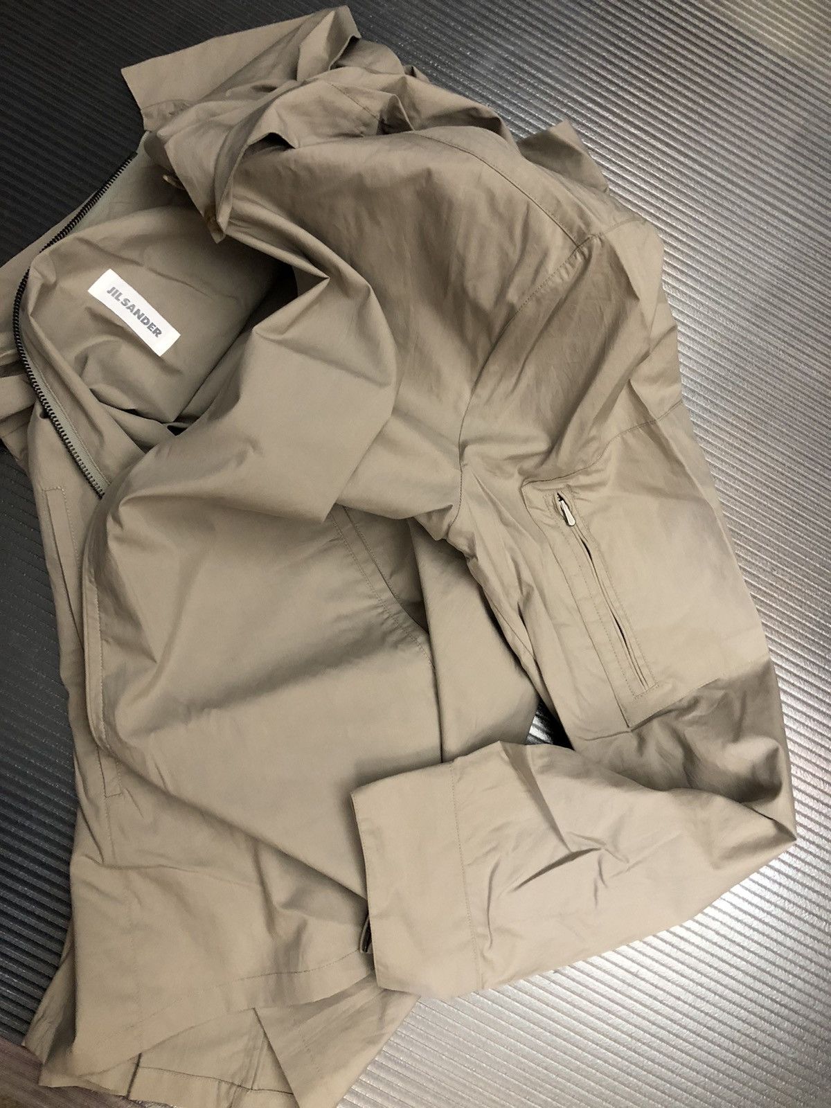 Jil Sander Jil Sander x Raf Simons 🇮🇹 grey mikonos hooded techno jkt NEW Size US L / EU 52-54 / 3 - 7 Thumbnail