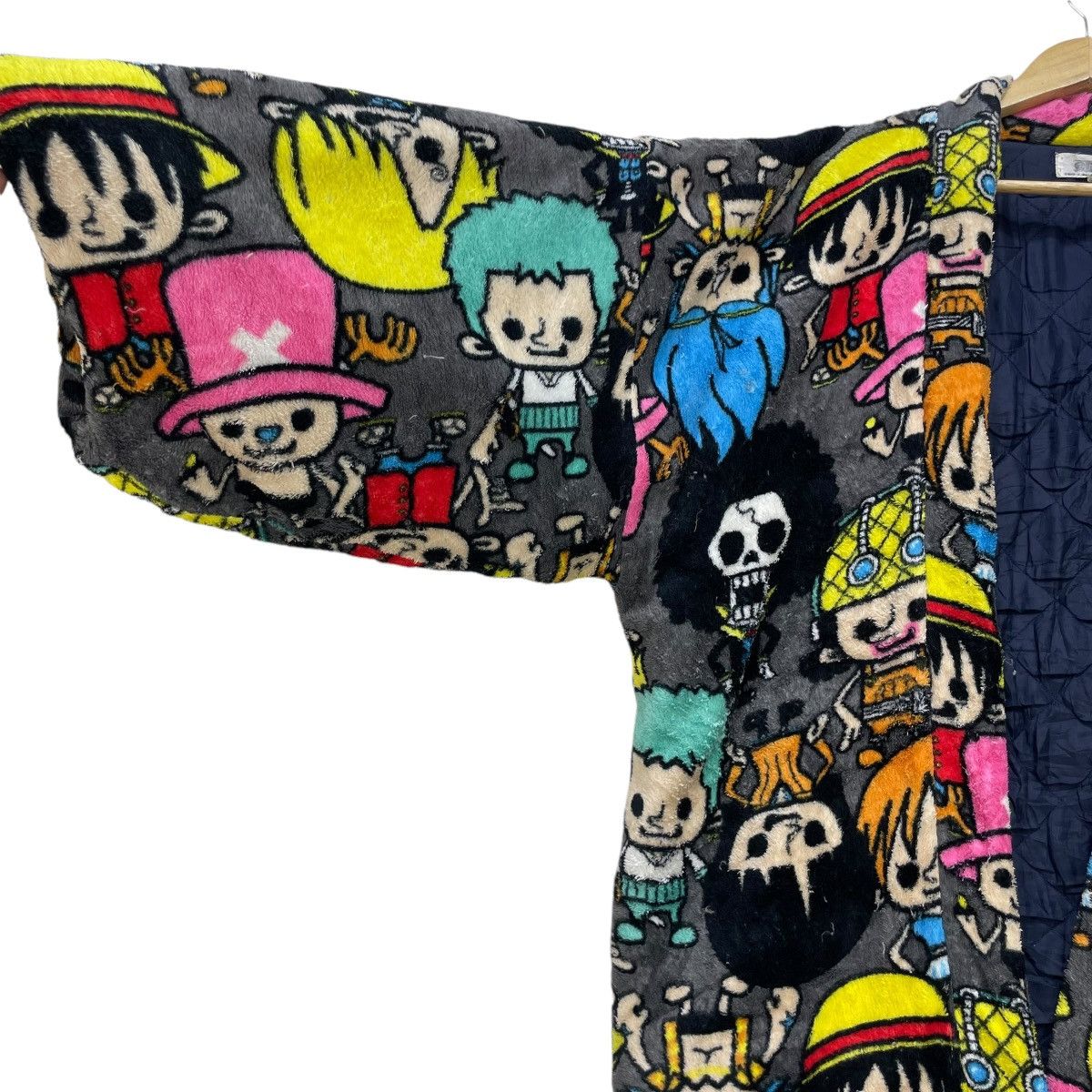 Japanese Brand Vintage Full Print Anime Onepiece Kimono Jacket Size US L / EU 52-54 / 3 - 3 Thumbnail