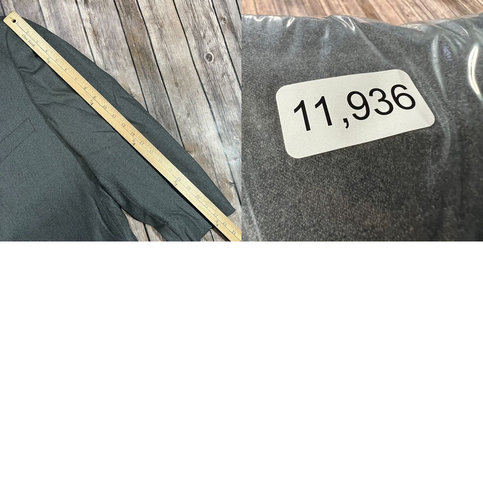 Ermenegildo Zegna Ermenegildo Zegna Wool Blazer Mens 44R Grey Sport Coat Single-Breasted Notch Lapel Three-Button Front Jacket Suit Coat Black/Gray? Size 44R - 8 Thumbnail