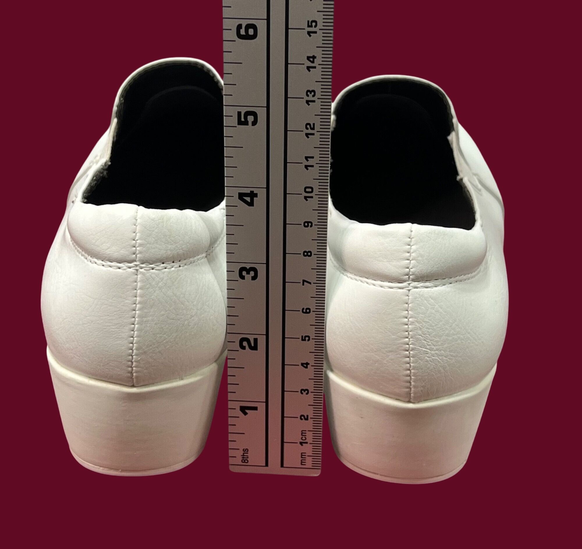 Other Life Stride WorkLife - Buzz White Loafer Women's Slip/Oil Re Size US 7.5 / IT 37.5 - 3 Thumbnail