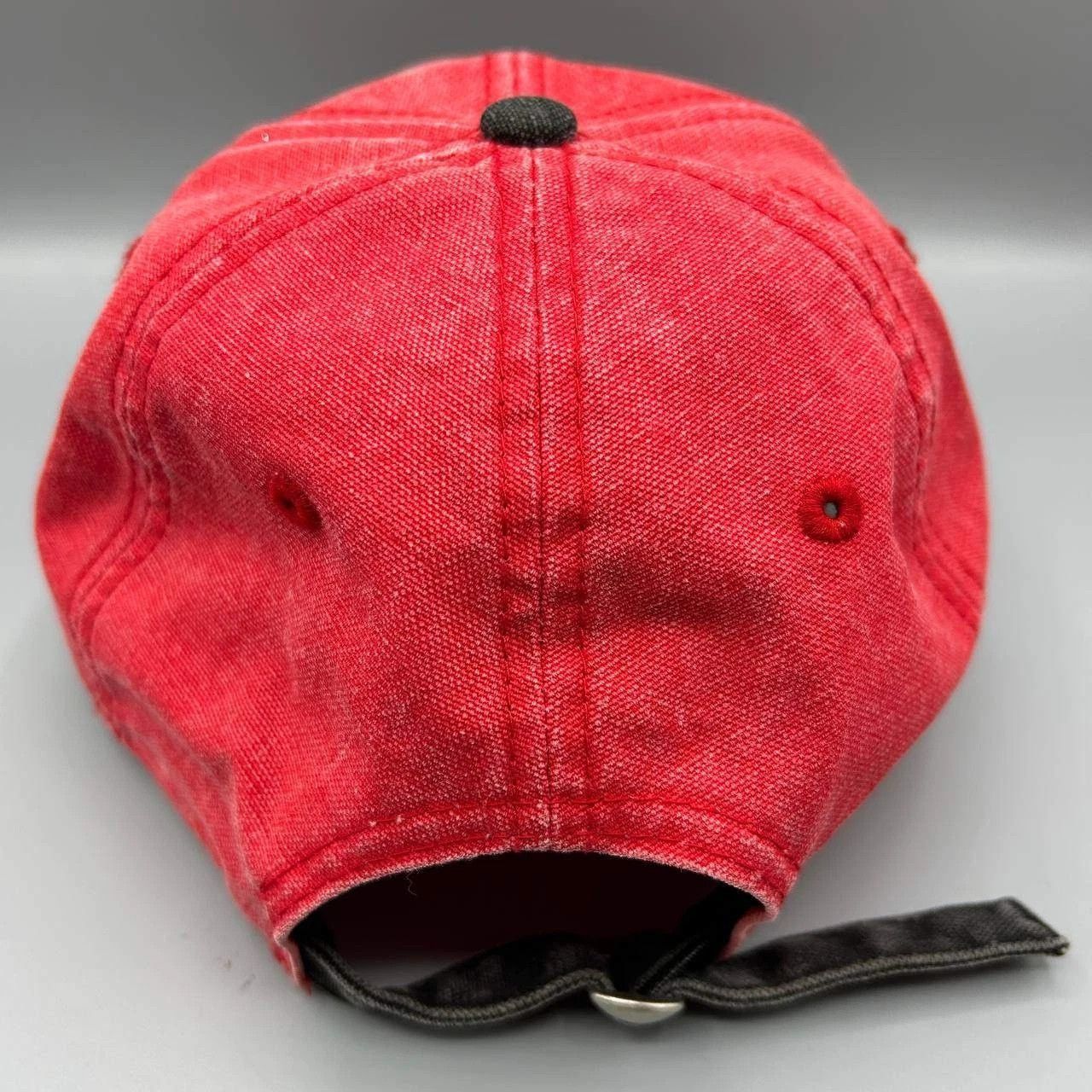 New Era Chicago Bulls Hat Men Washed Embroidered Strap Back Cotton Size ONE SIZE - 5 Thumbnail
