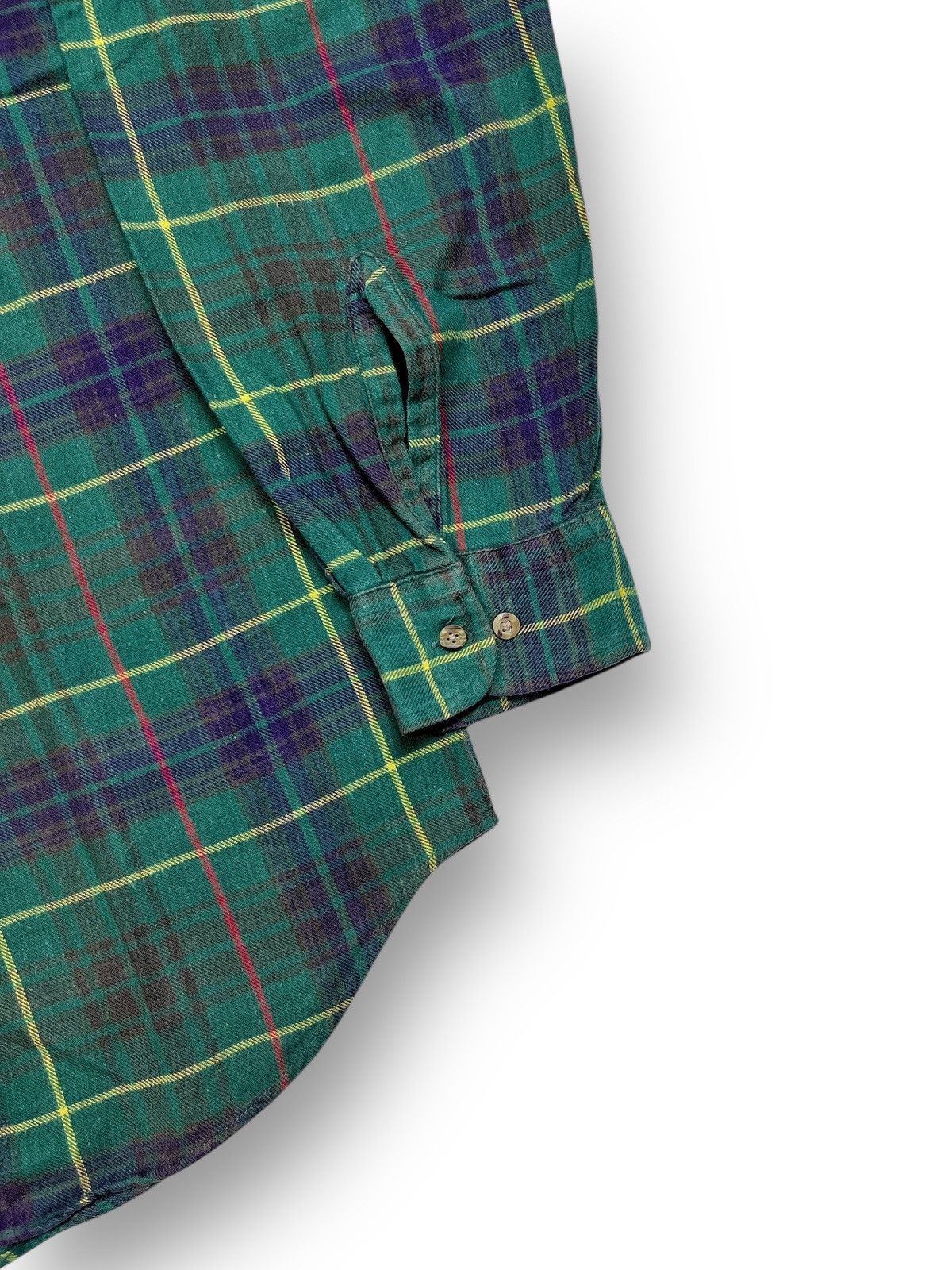 Savile Row × Vintage 90s Savile Row Vintage Plaid Outer Flannel Size US XL / EU 56 / 4 - 3 Thumbnail