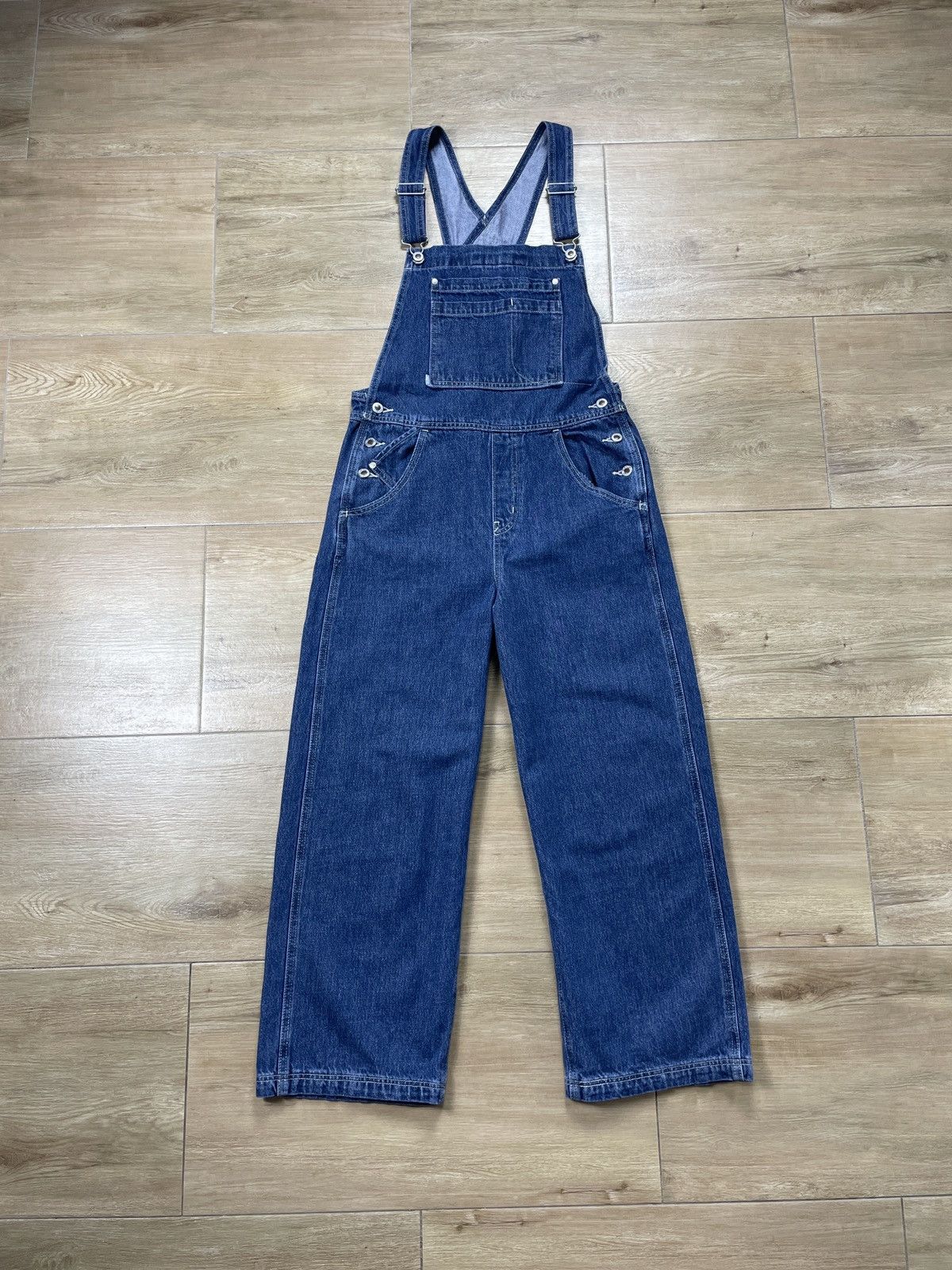 image of Levis x Vintage Levi’S Silver Tab Loose Baggy Overalls in Blue, Men's (Size 32)