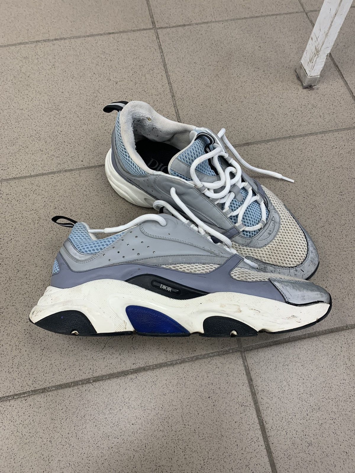 Dior Dior sneaker B22 blue white | Grailed