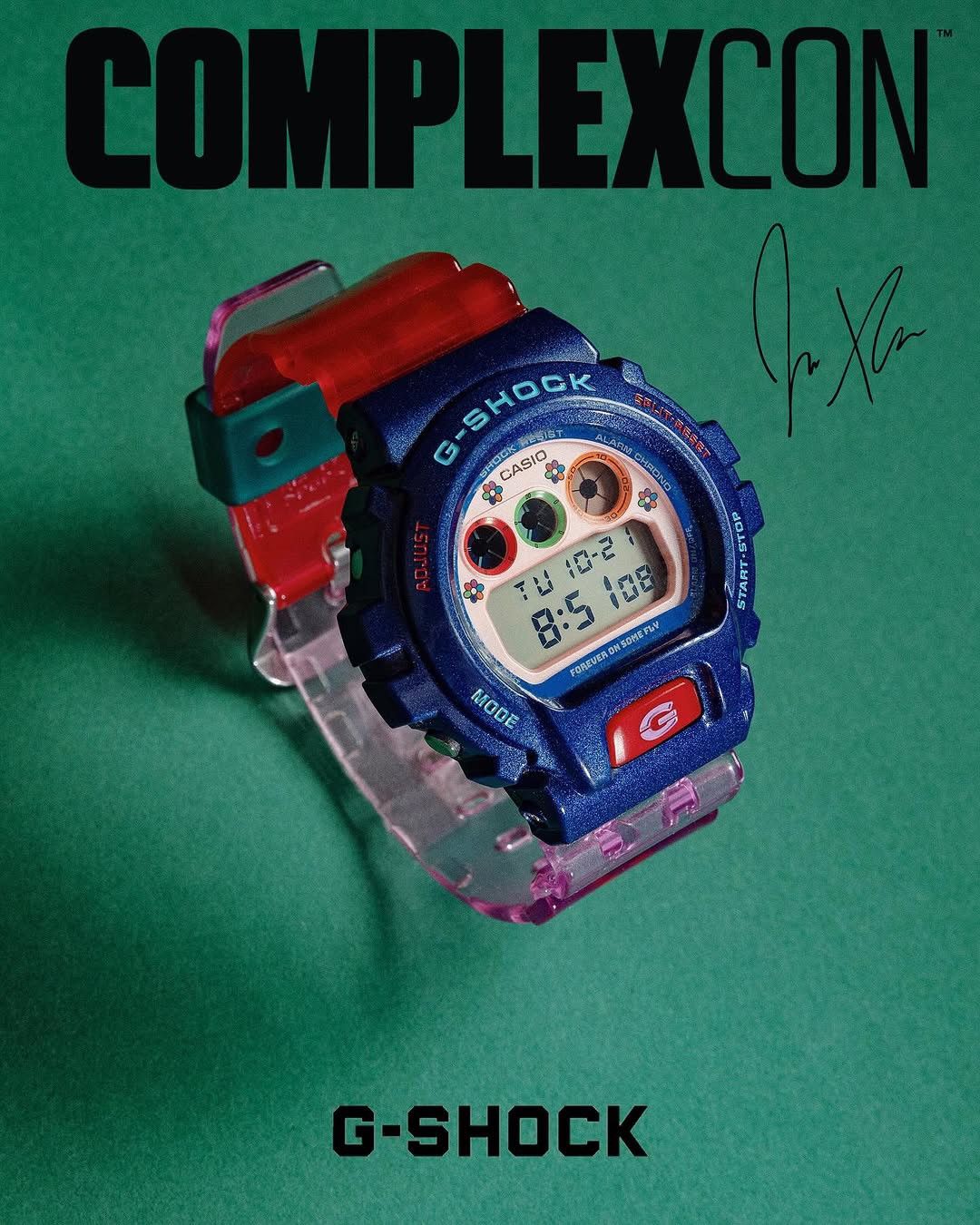 Casio Jae Tips x G-Shock DW-6900 “What Time You On?” Size ONE SIZE - 1 Thumbnail