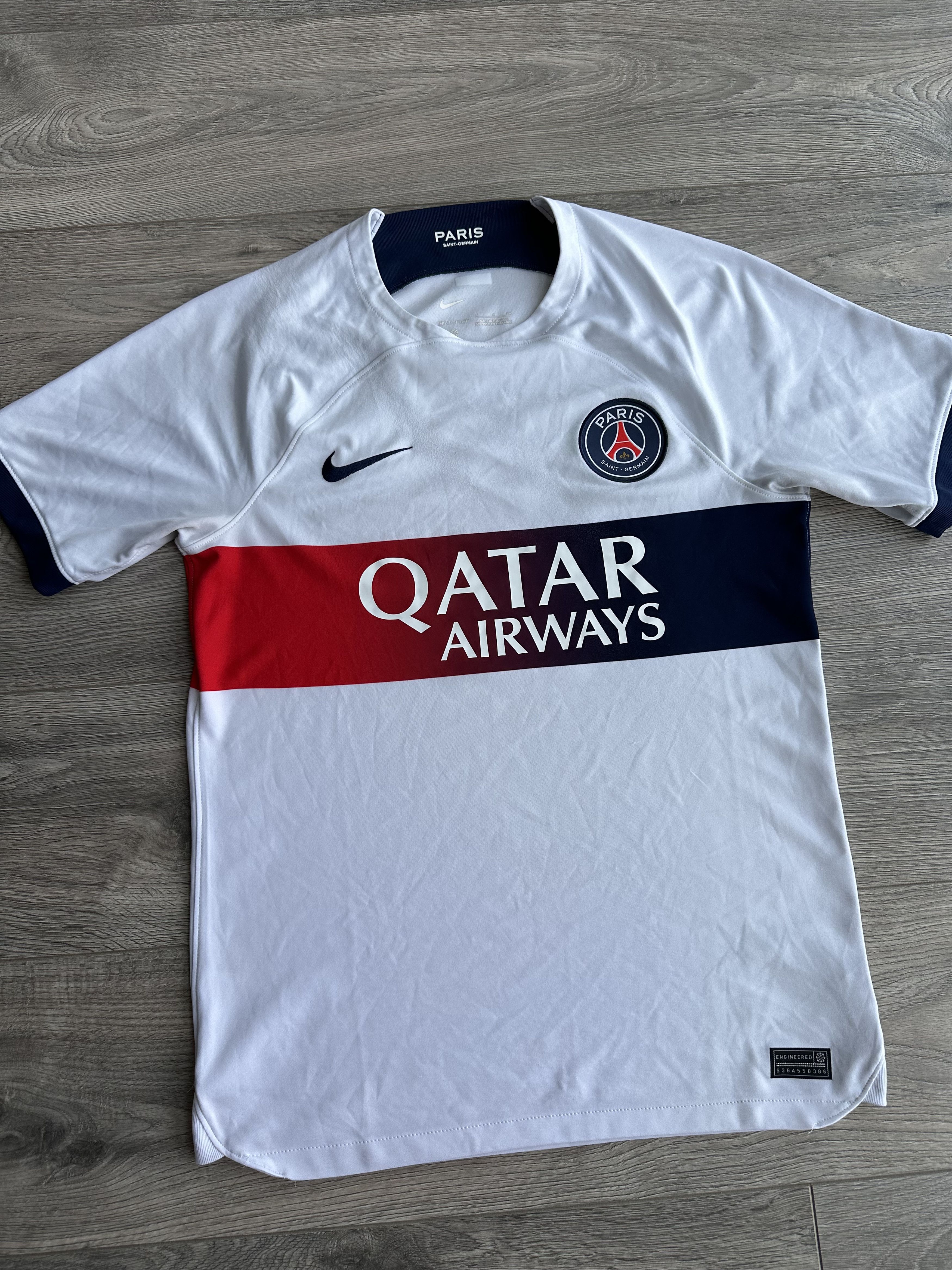 Nike Nike Psg Soccer Jersey t shirt Size US S / EU 44-46 / 1 - 2 Thumbnail