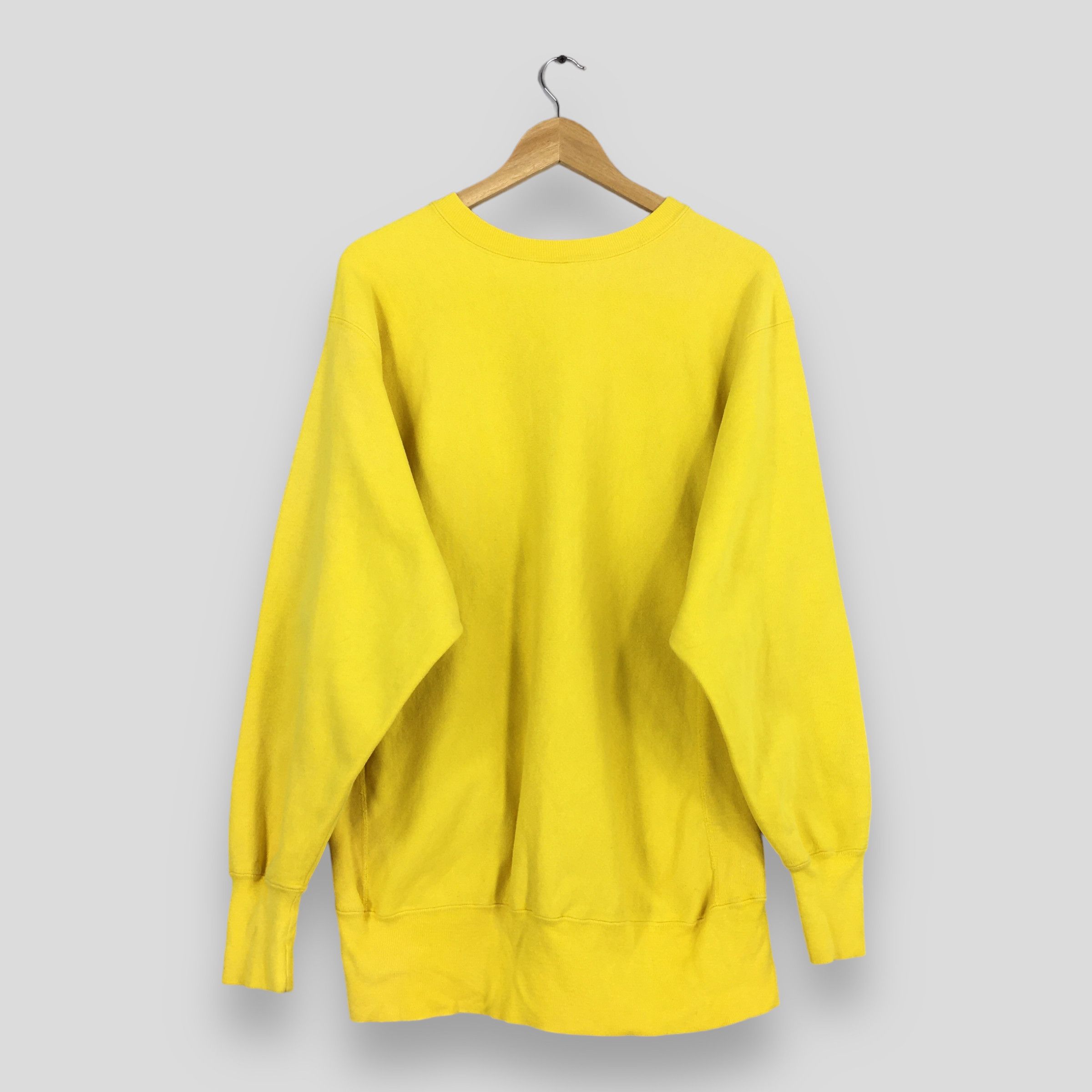 Champion Vintage Champion Reverse Weave Yellow Sweatshirt XL Size US XL / EU 56 / 4 - 6 Thumbnail
