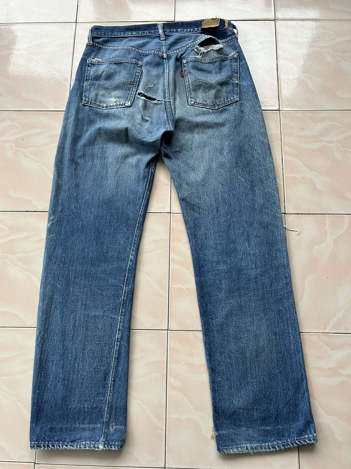 Levi's Vintage 60’s Levi’s 501 Big E #16 Selvedge Jean Size US 34 / EU 50 - 2 Thumbnail