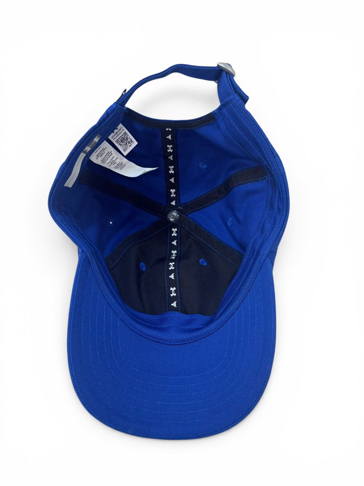 Under Armour Under Armour Project Rock Blue Strapback Hat Size ONE SIZE - 5 Thumbnail
