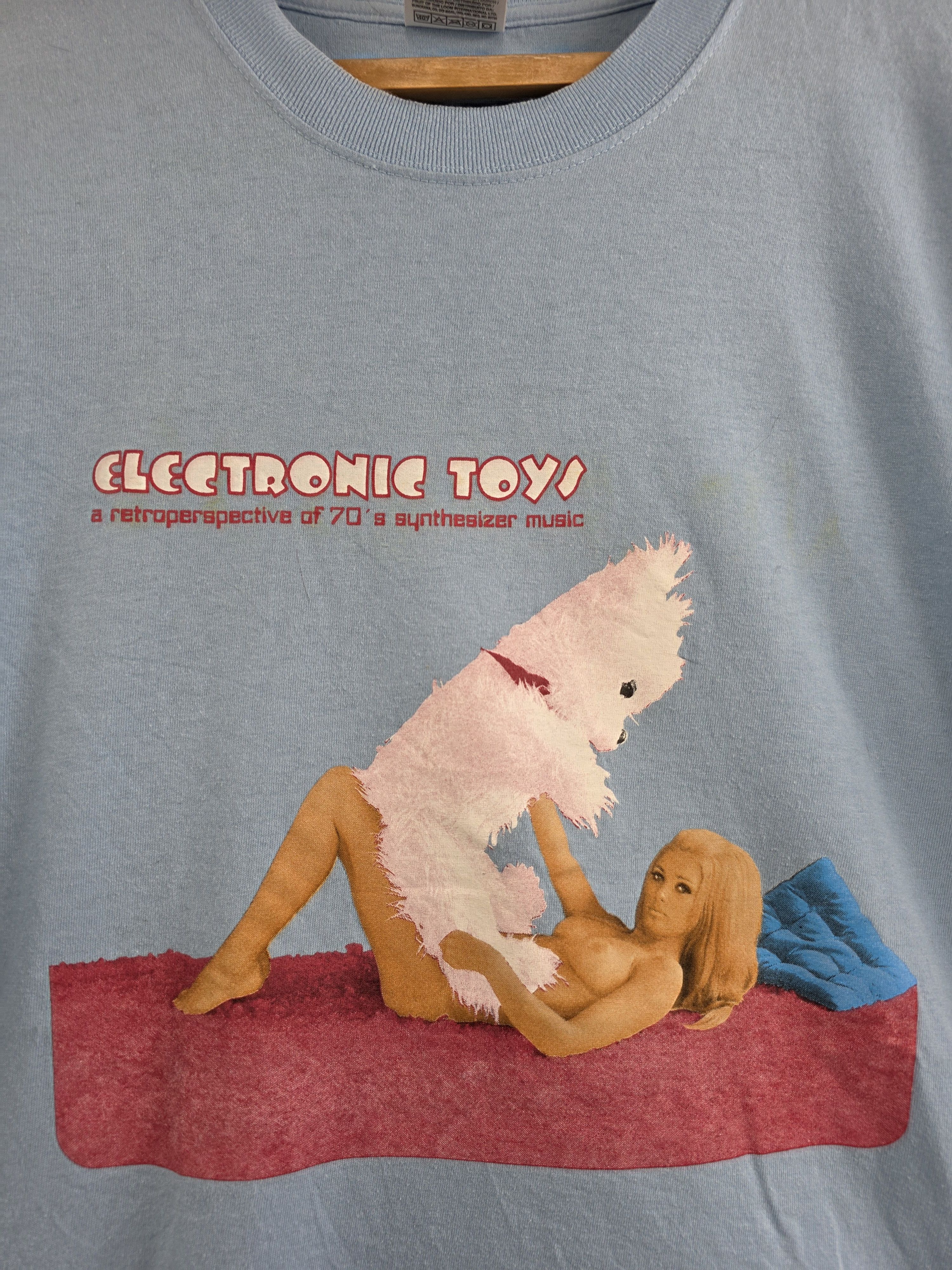 Band Tees × Vintage 90s Electronic Toys 70's Synthetiser Music 2XL 24" 29.5" Size US XXL / EU 58 / 5 - 3 Thumbnail