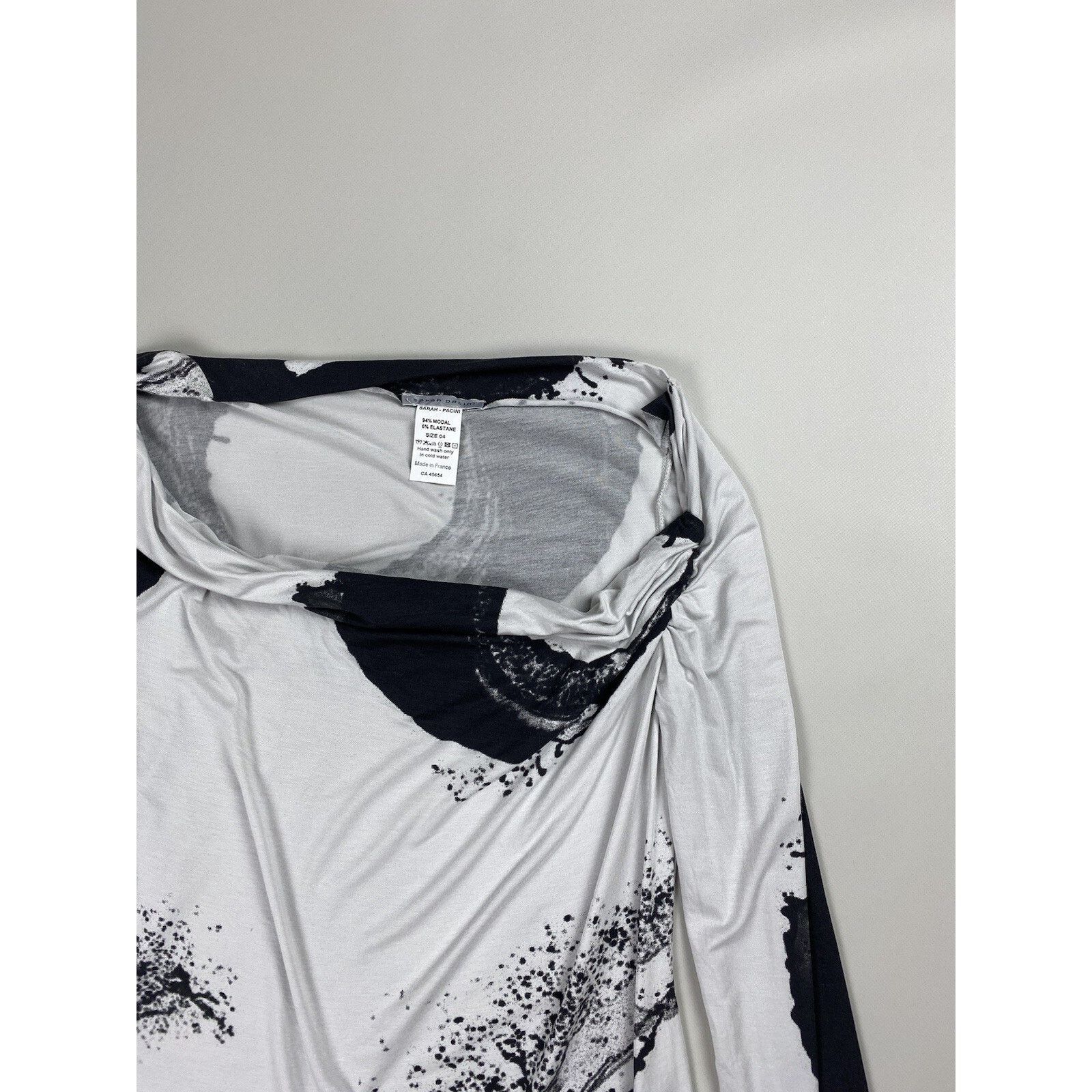 Sarah Pacini Sarah Pacini avant-garde oversized long sleeve tunic blouse Size XL / US 12-14 / IT 48-50 - 5 Thumbnail