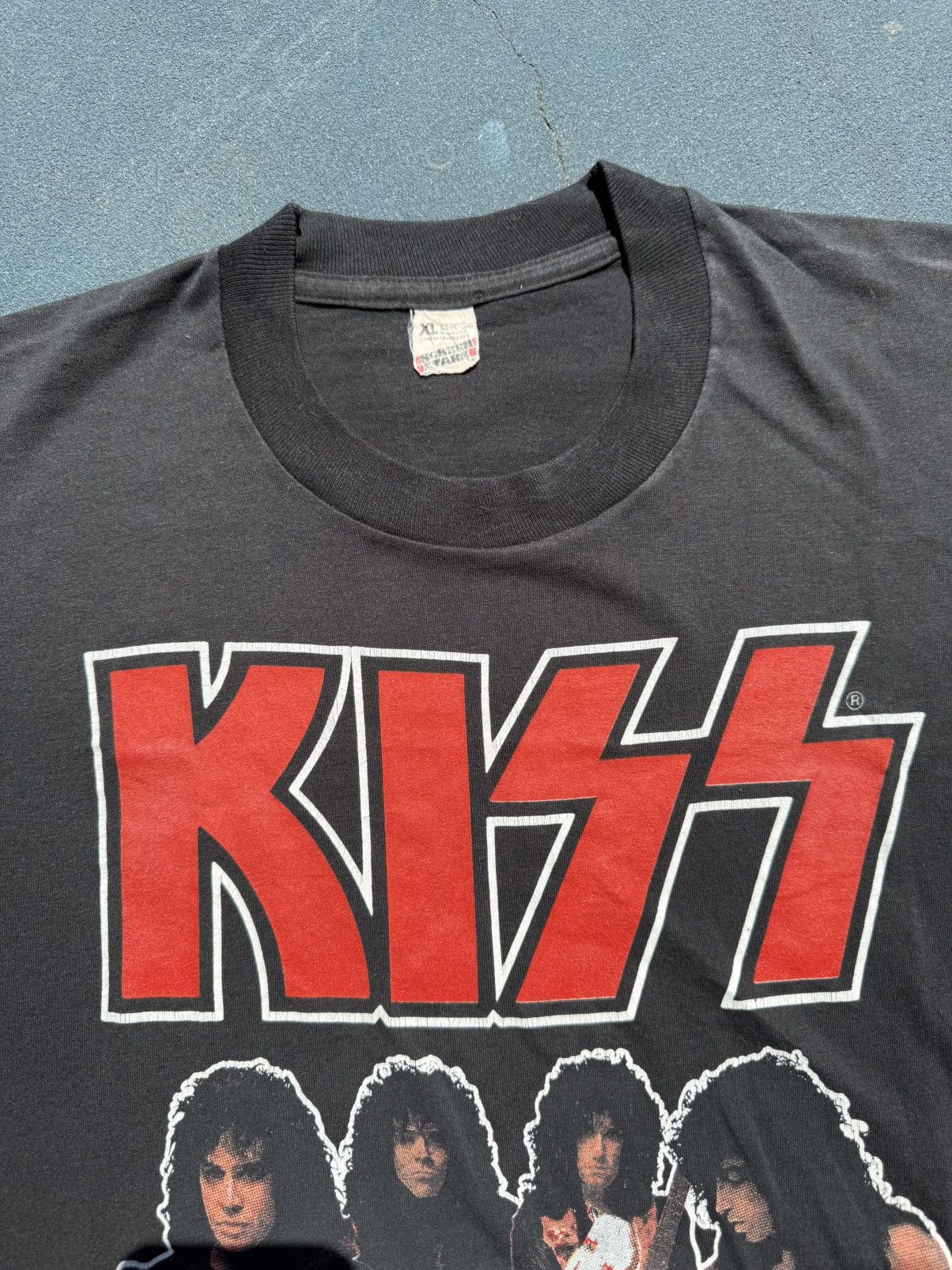 Vintage Vintage 1988 KISS Crazy Nights World Tour Size US XL / EU 56 / 4 - 5 Thumbnail