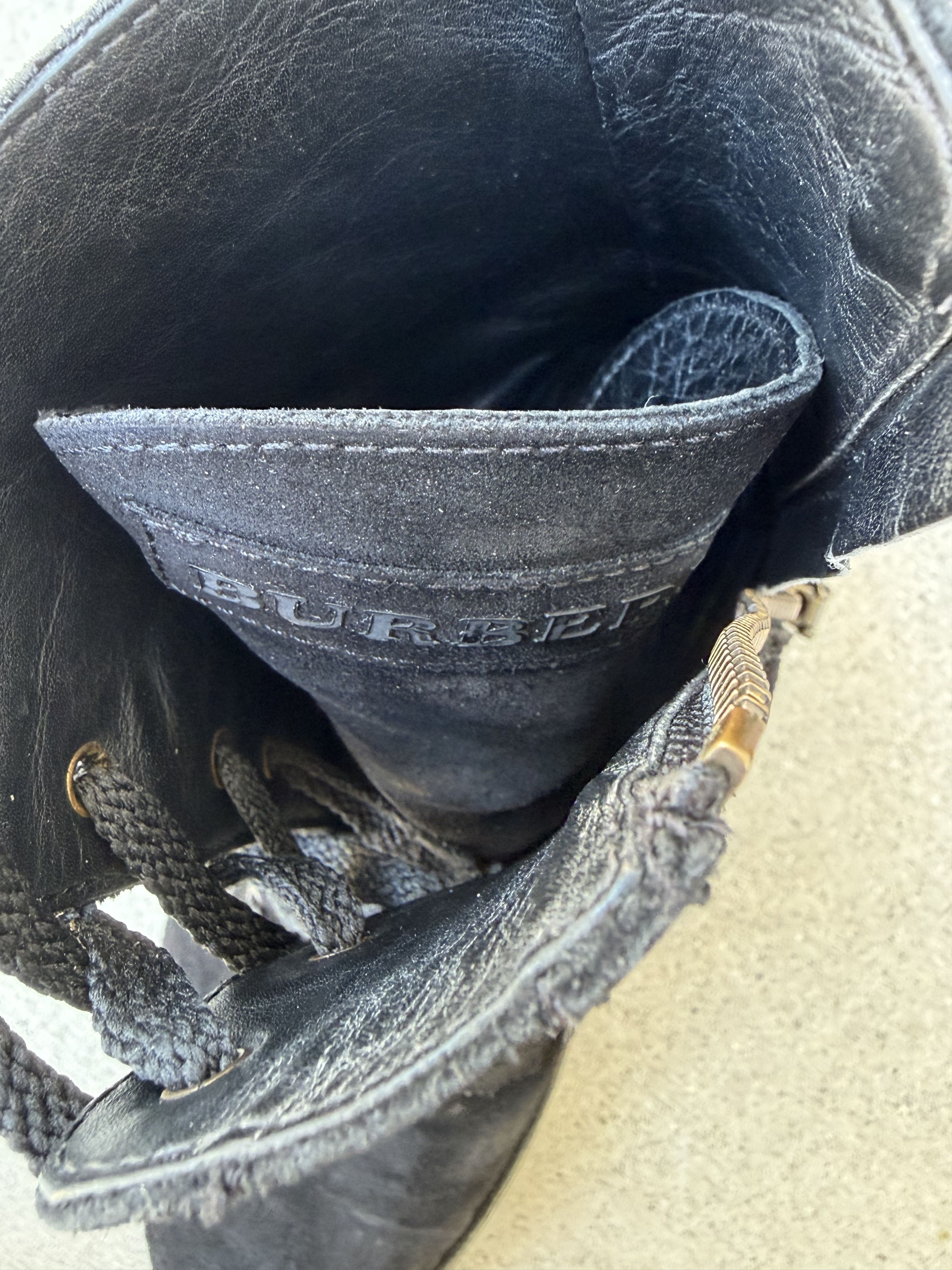 Burberry Burberry black suede zip-up boots Size US 8.5 / EU 41-42 - 9 Thumbnail