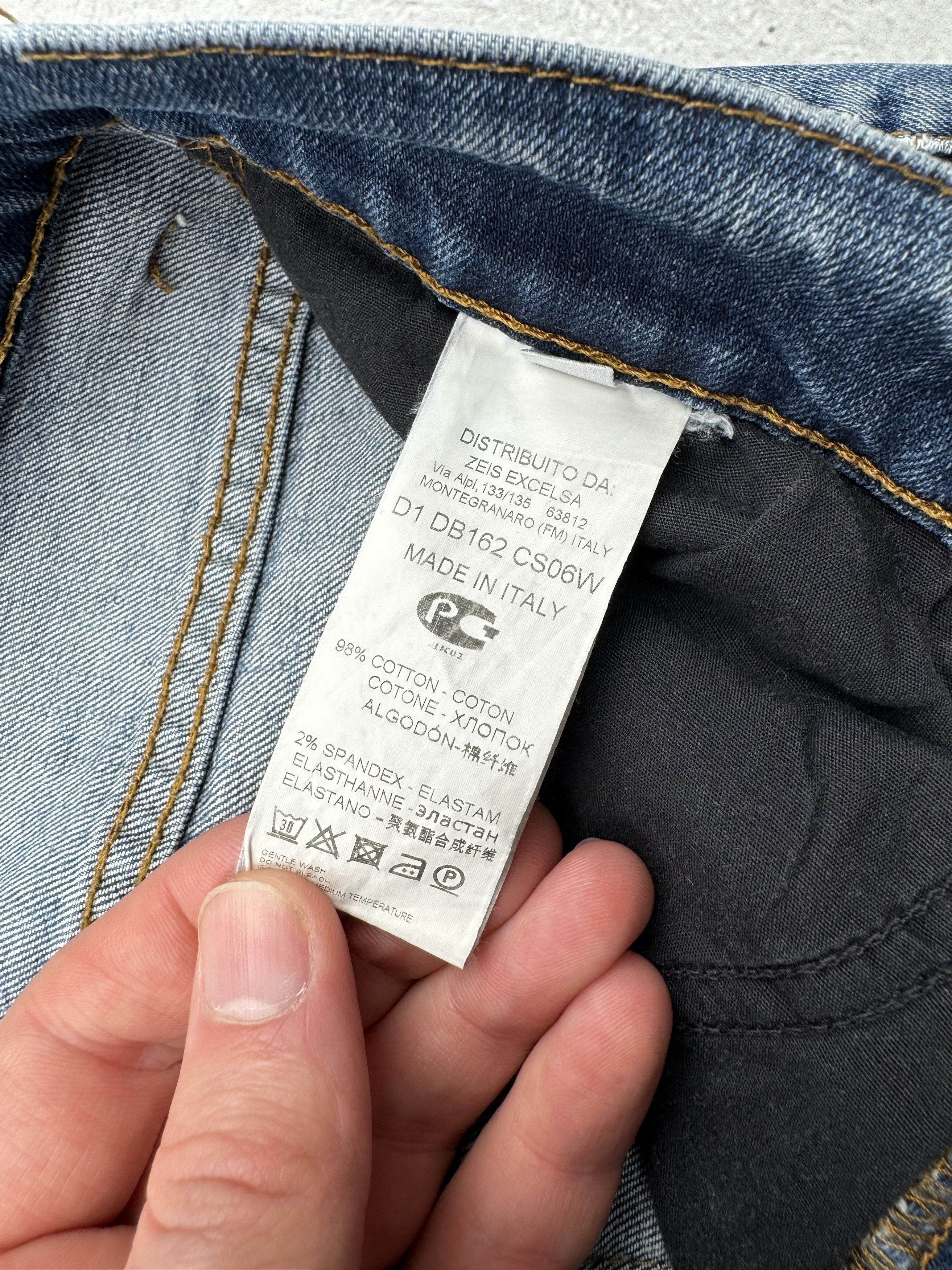 Dirk Bikkembergs × Japanese Brand × Vintage Dirk Bikkembergs Vintage Ripped Jeans Size US 30 / EU 46 - 6 Thumbnail