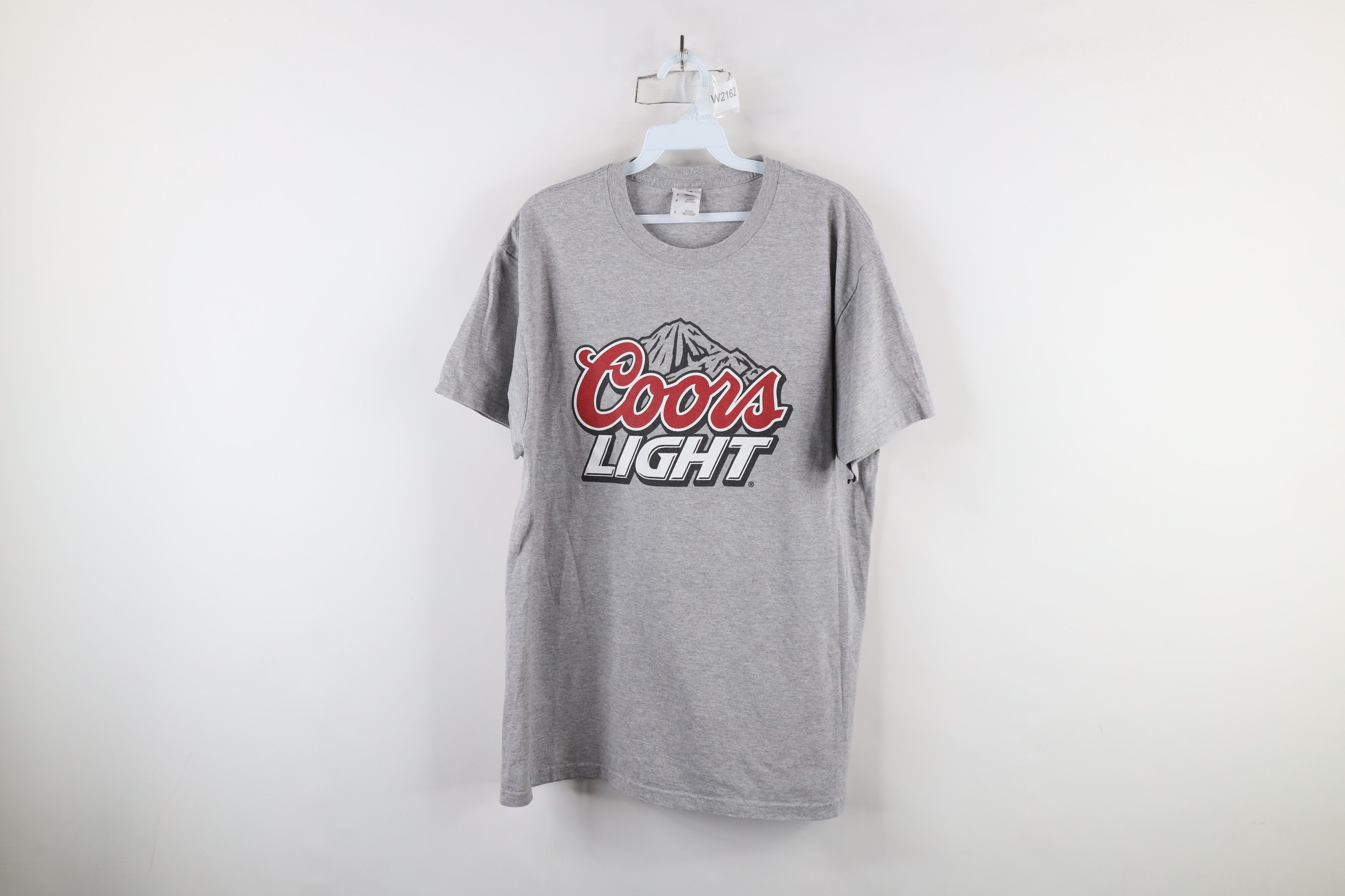 Vintage Vintage Coors Light Beer Short Sleeve T-Shirt Heather Gray Size US L / EU 52-54 / 3 - 1 Thumbnail