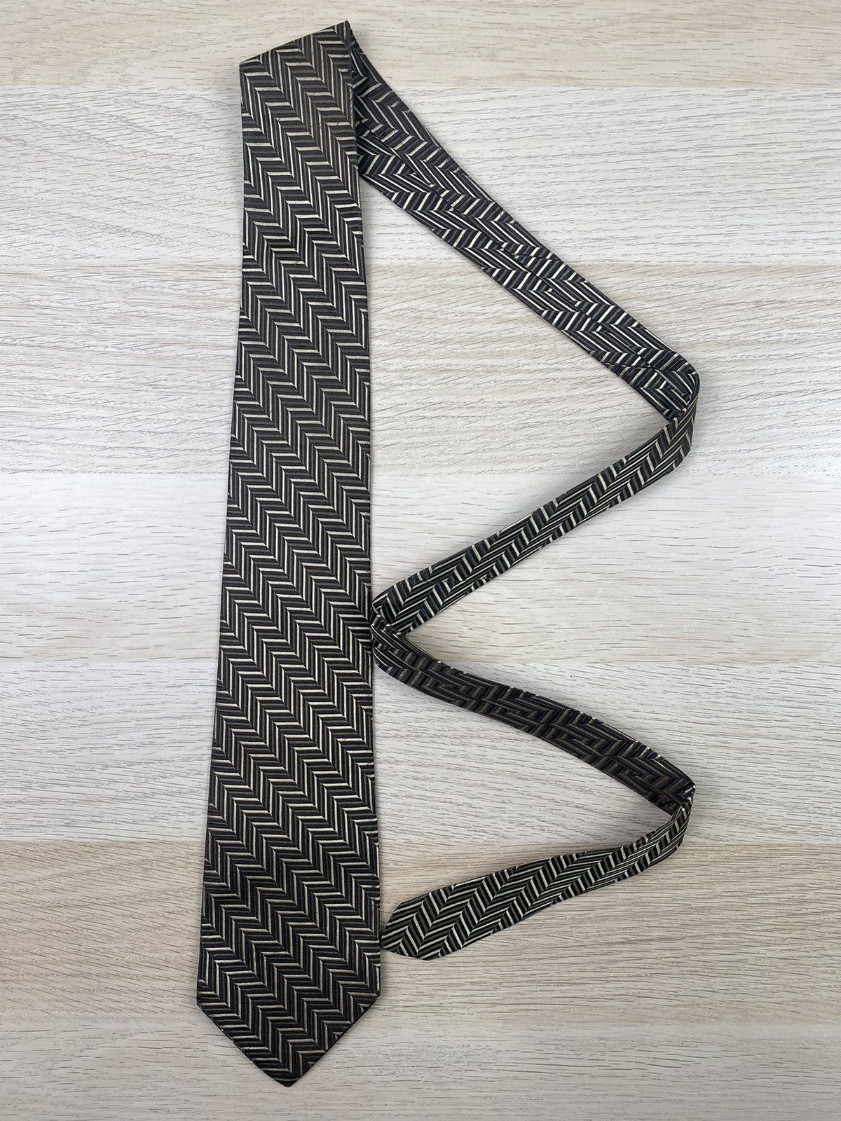 Pierre Balmain Pierre Balmain Silk Tie T99 Size ONE SIZE - 3 Thumbnail