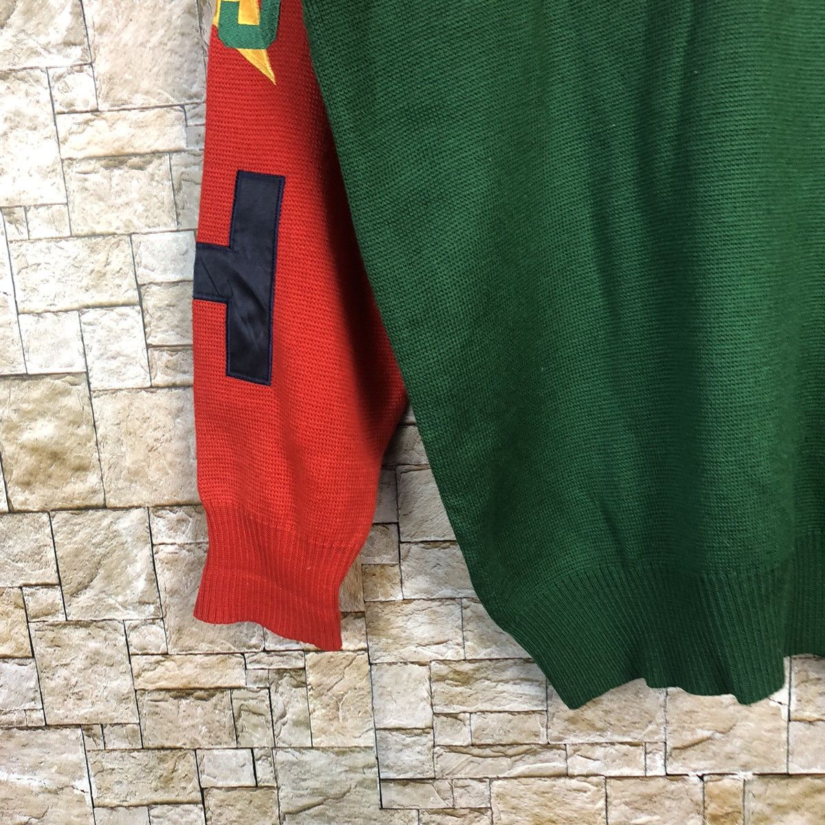 Japanese Brand × Vintage Miki House Green/Red Sweatshirt #A754 Size US M / EU 48-50 / 2 - 7 Thumbnail