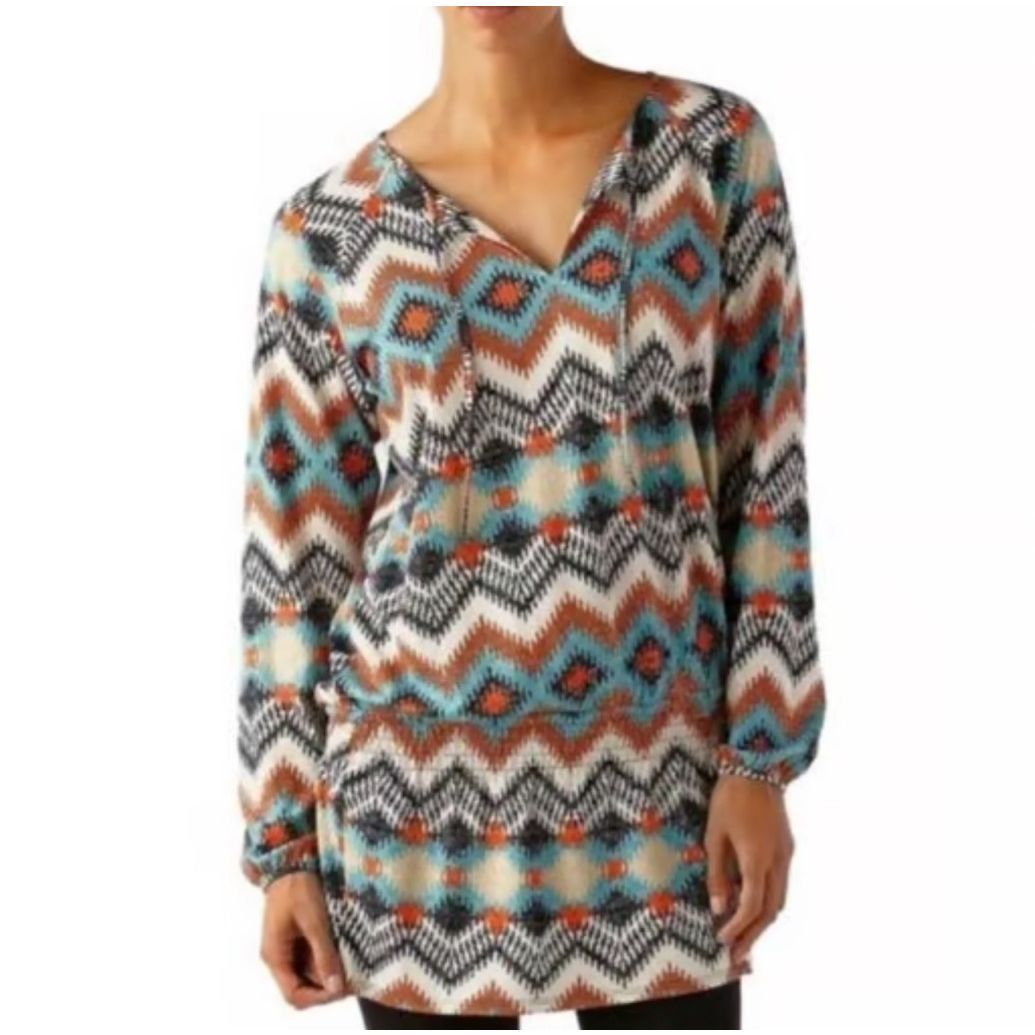 Patagonia Patagonia Kamala Drop Neck Tunic Long Sleeve Blouse Shirt sz Size S / US 4 / IT 40 - 1 Thumbnail