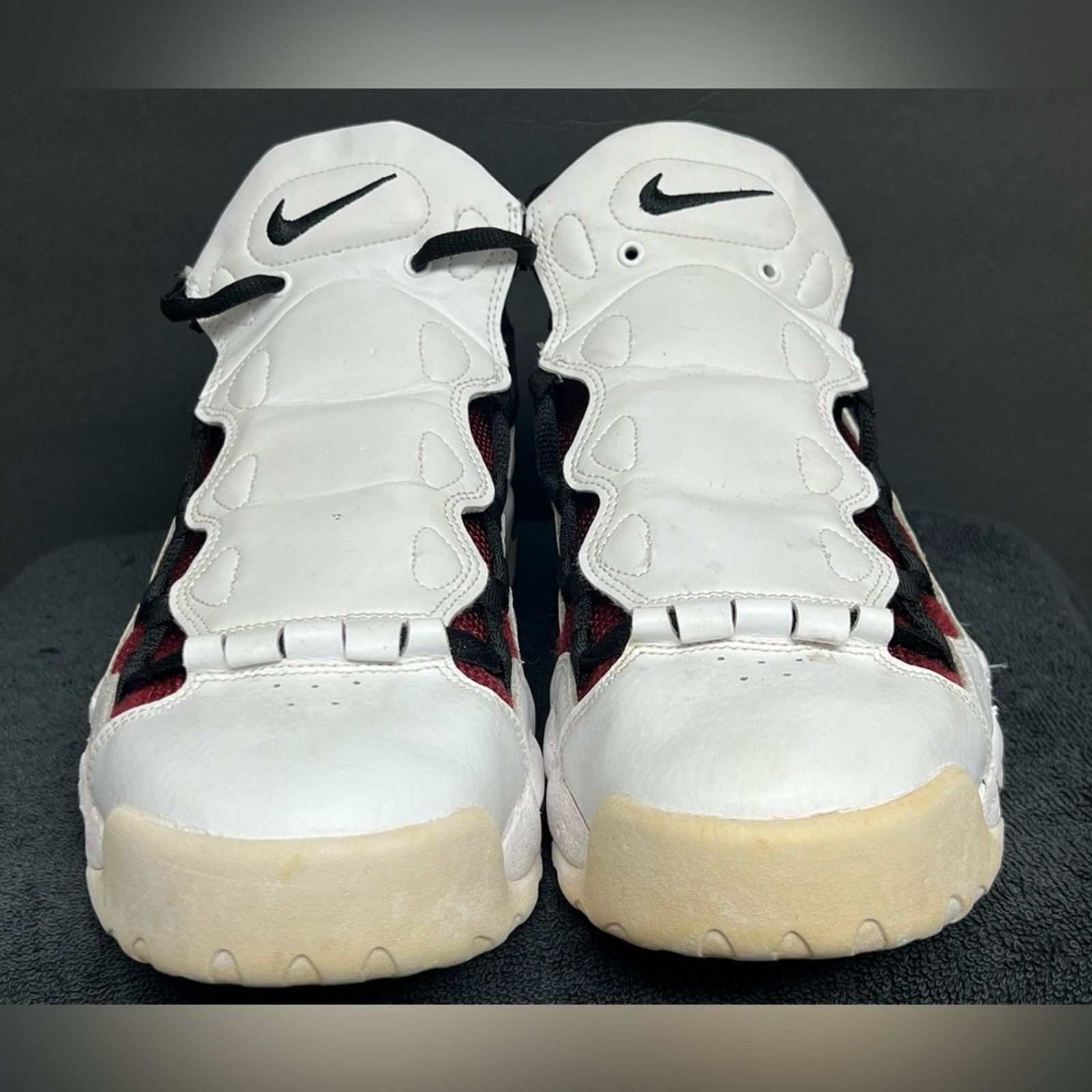 Nike Nike AIR MONEY White And Red Sneakers Mens AJ2998-100 Size US 11.5 / EU 44-45 - 6 Thumbnail