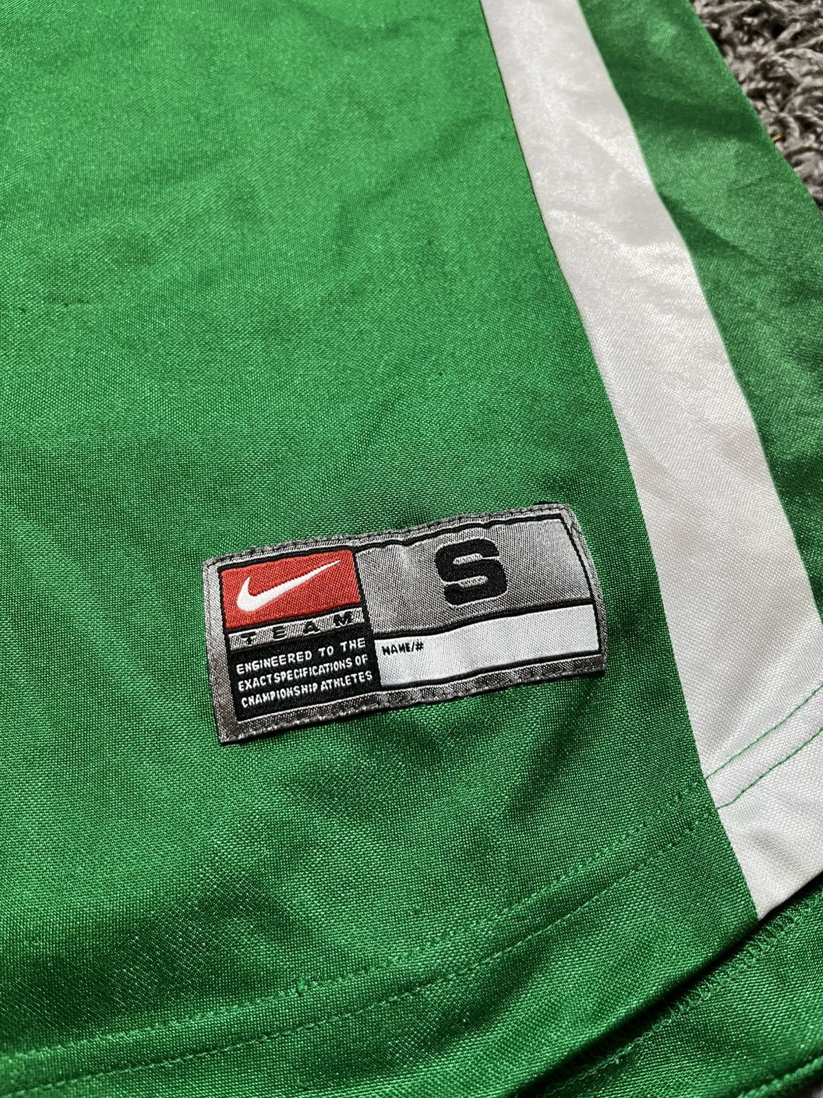 Nike × Vintage NIKE VINTAGE 00s SOCCER FOOTBALL BLANK JERSEY DRILL SHIRT Size US S / EU 44-46 / 1 - 4 Thumbnail