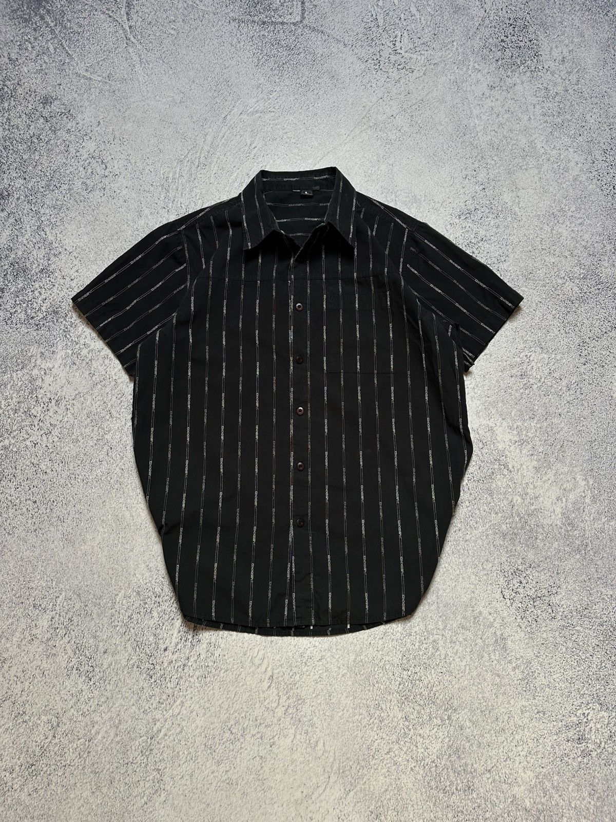 Oakley Vintage 00s Oakley Monogram Shirt Size US L / EU 52-54 / 3 - 1 Thumbnail