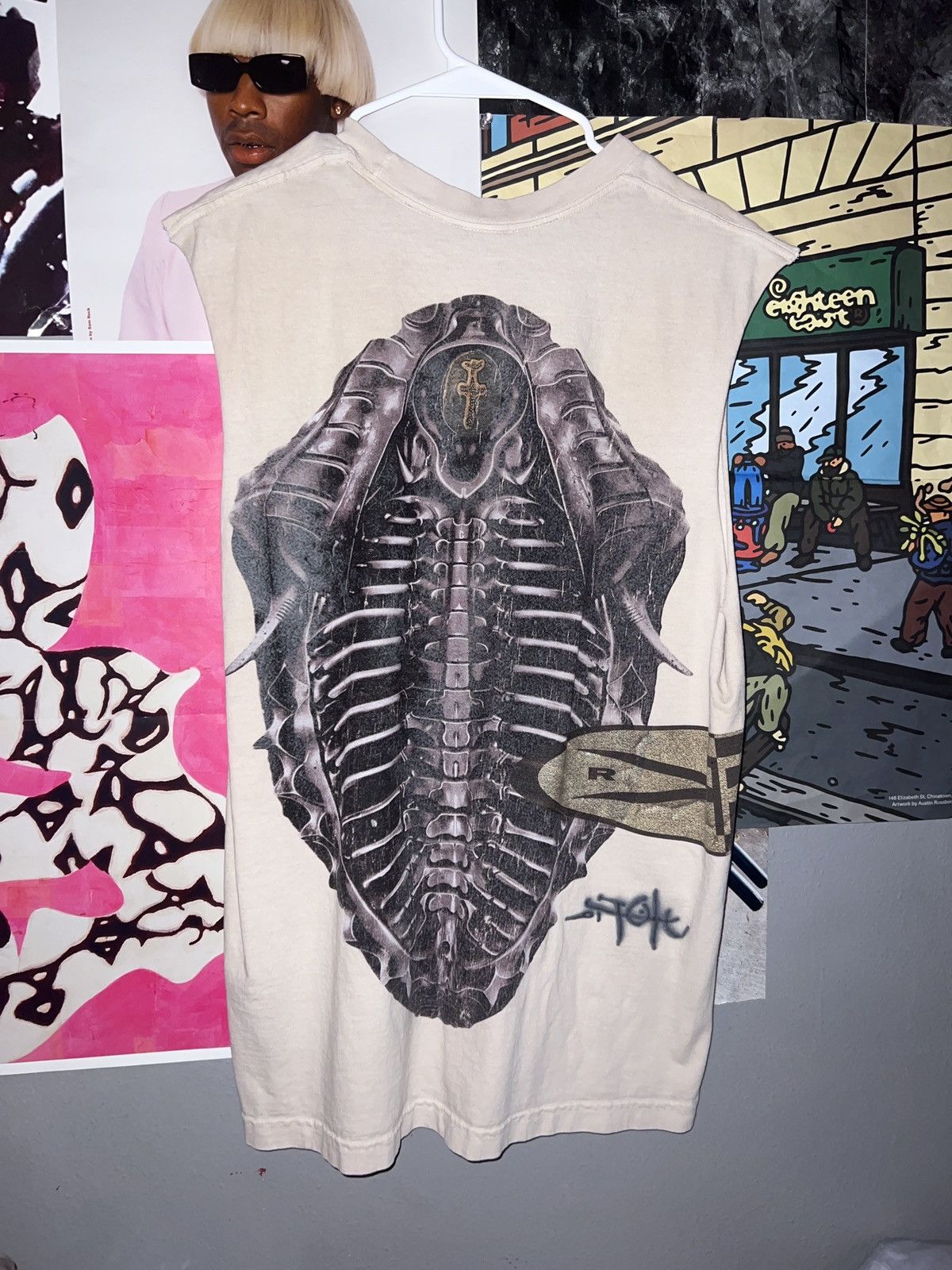 Travis Scott Rare travis scott T-rex rib cage | Grailed