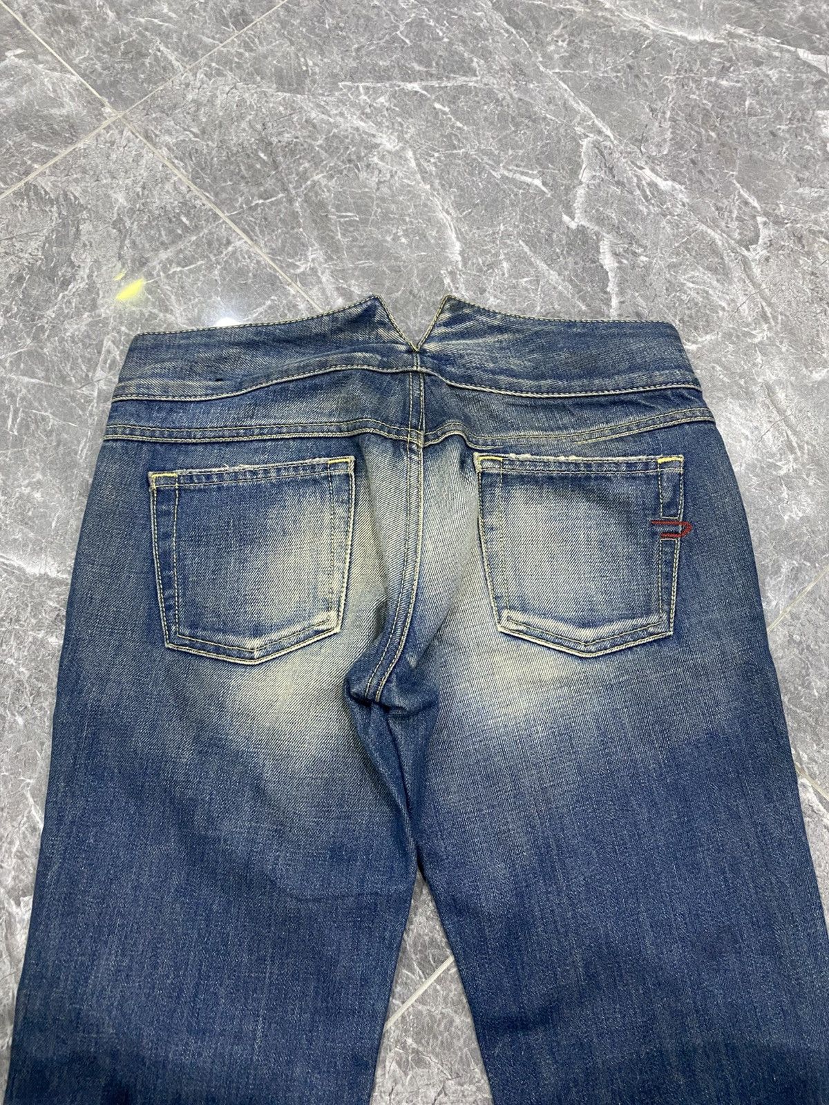 Diesel × Vintage Vintage Diesel Denim Selvedge Jeans Size US 30 / EU 46 - 10 Thumbnail