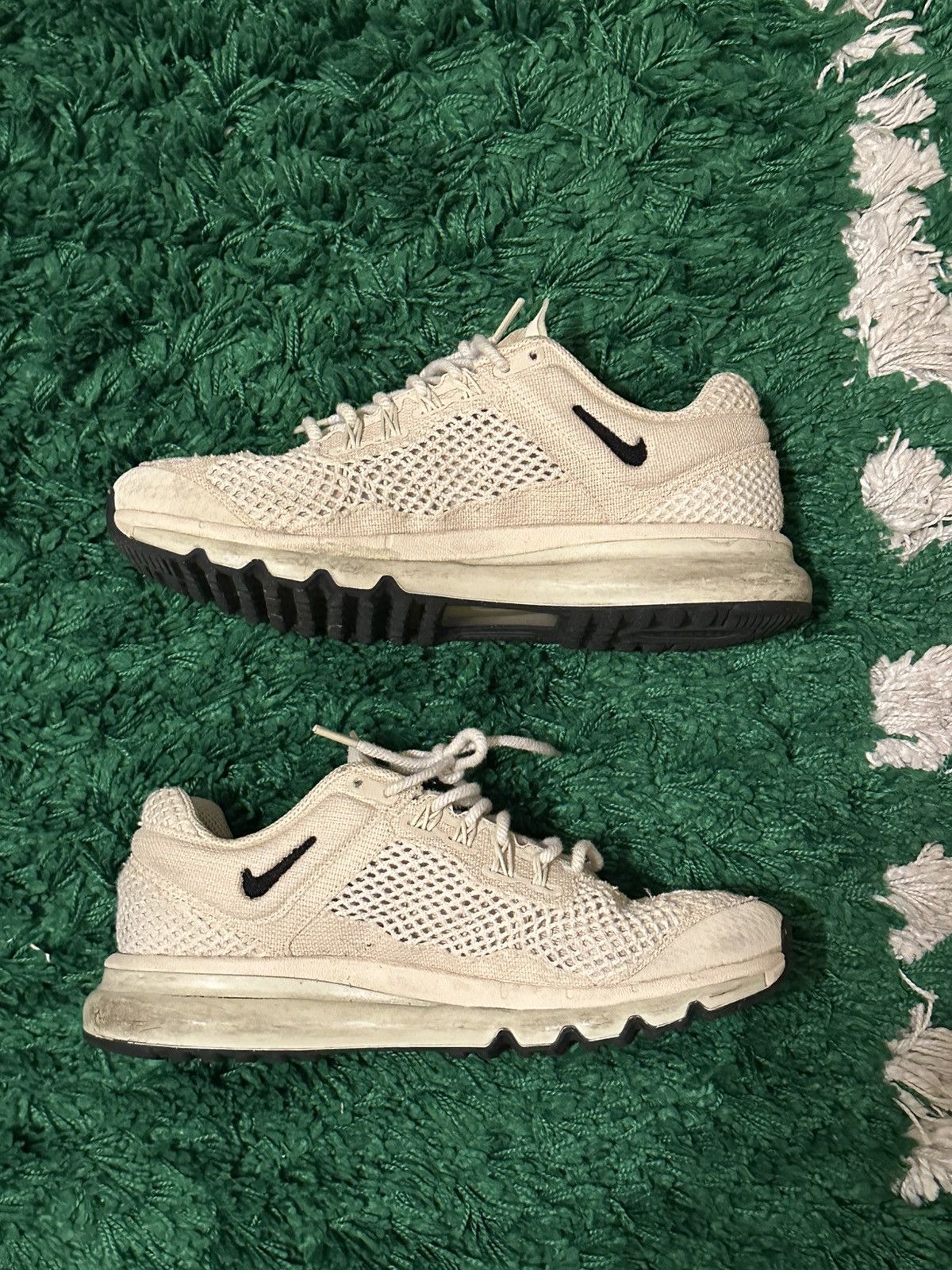 Nike x Stussy Air Zoom Spiridon Cage 2 Fossil