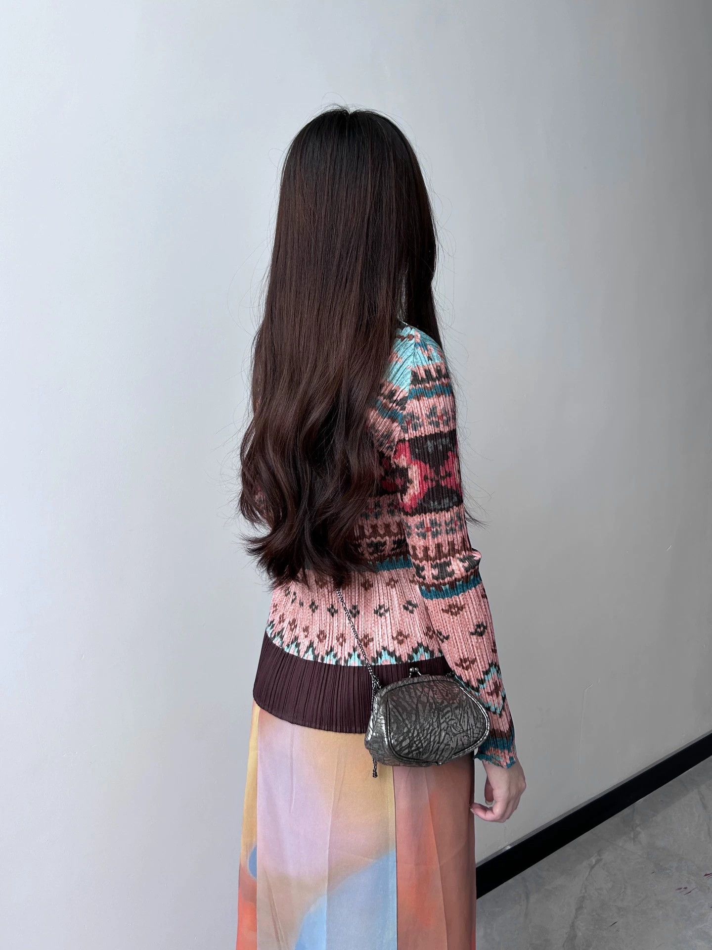 Issey Miyake ISSEY MIYAKE Pleats Please Retro Nordic Flower Jkt Size 3 Size L / US 10 / IT 46 - 3 Thumbnail